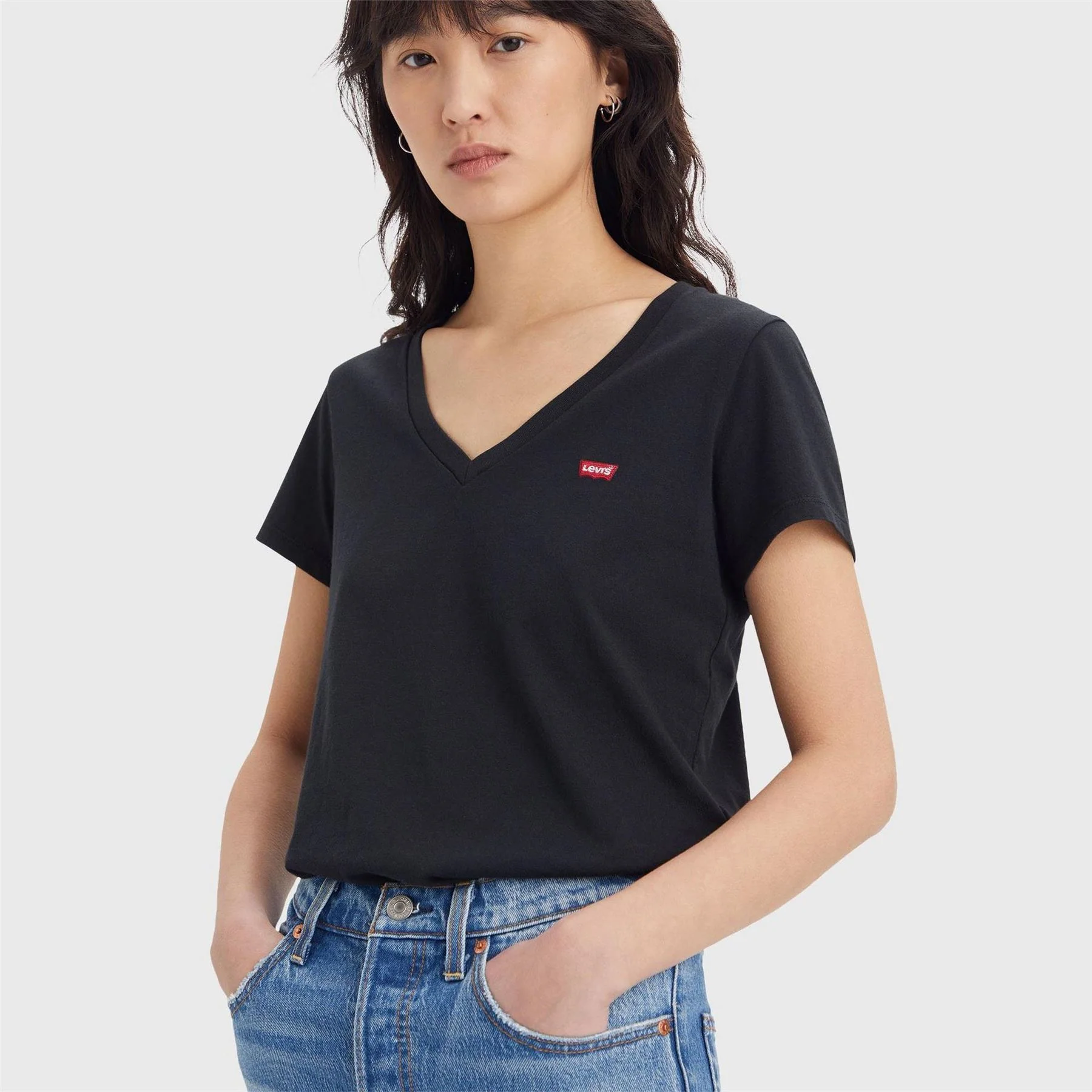 Levis V Neck 2 Pack T-Shirts - Image 5