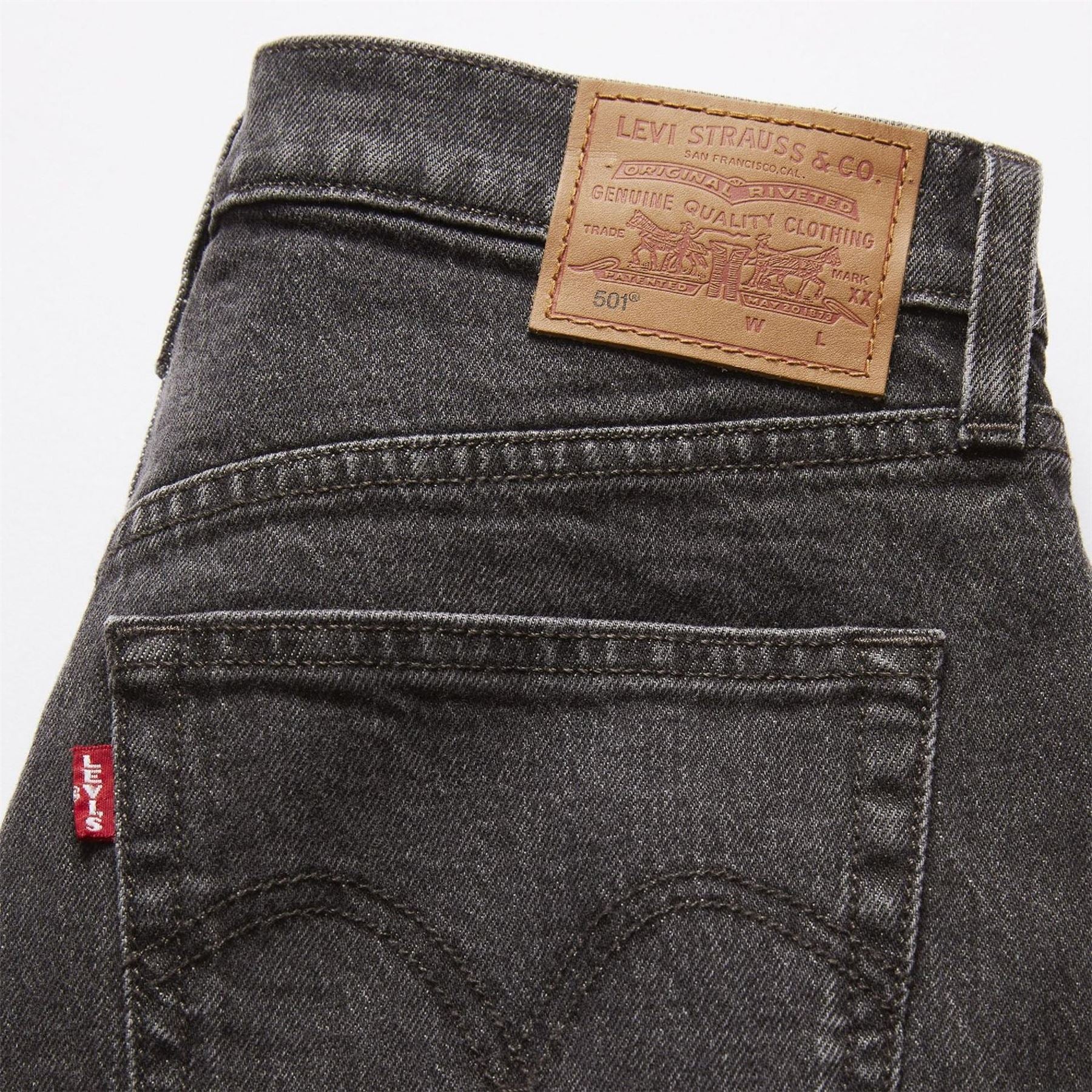 Levis 501 Crop Long Live The Queen - Image 17