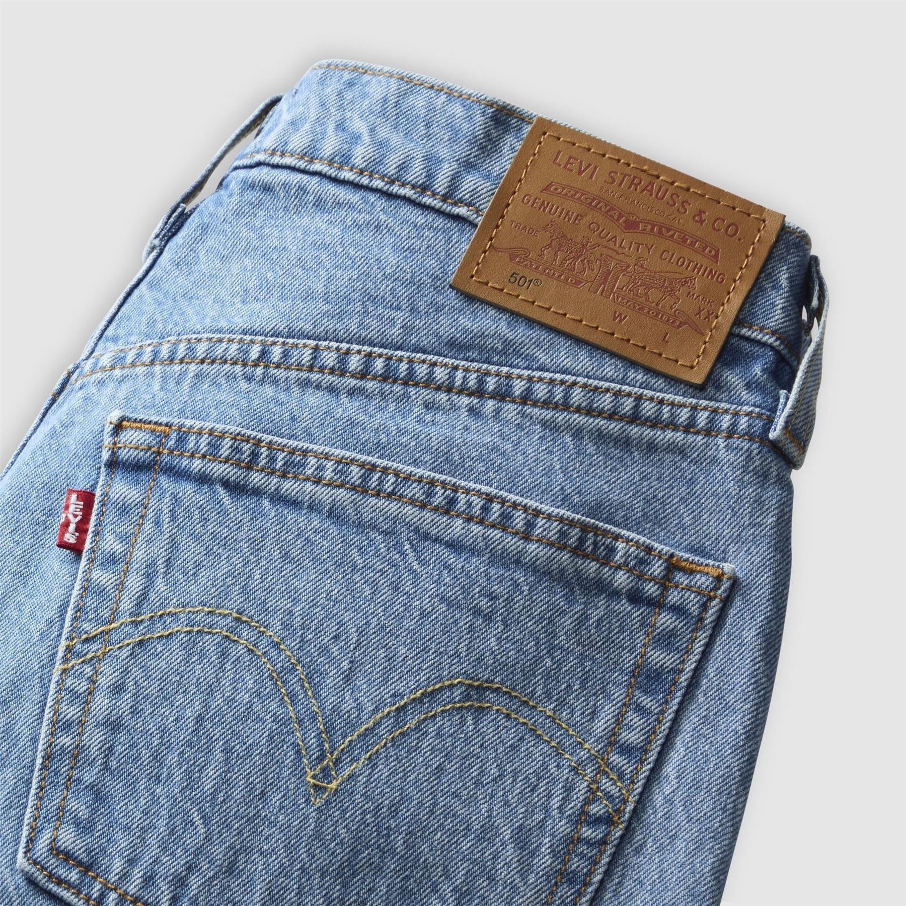 Levis 501 Crop Long Live The Queen - Image 6