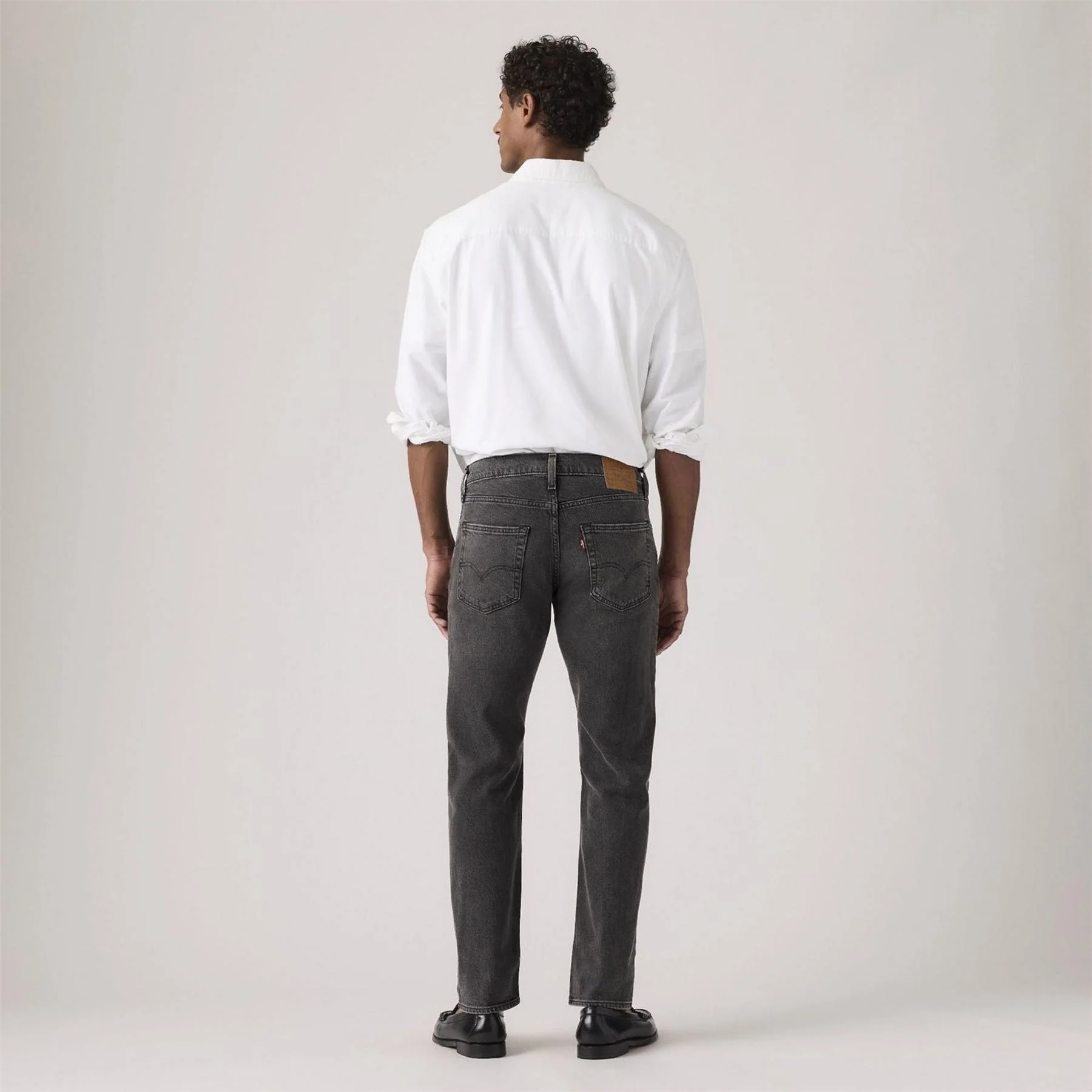 Levis 502 Tapered Fit Five Pocket Jeans - Image 6