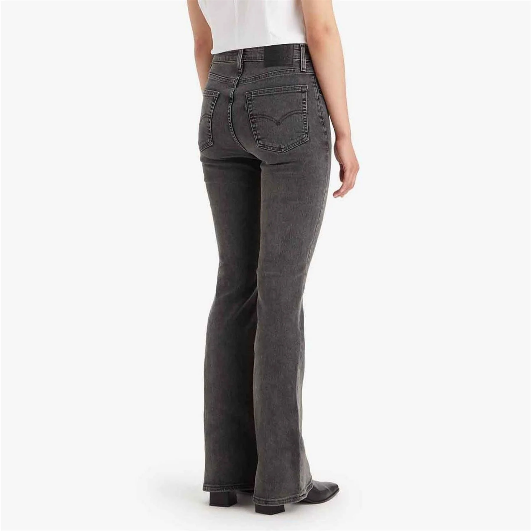 Levis 726 High Rise Flare Jeans - Image 3