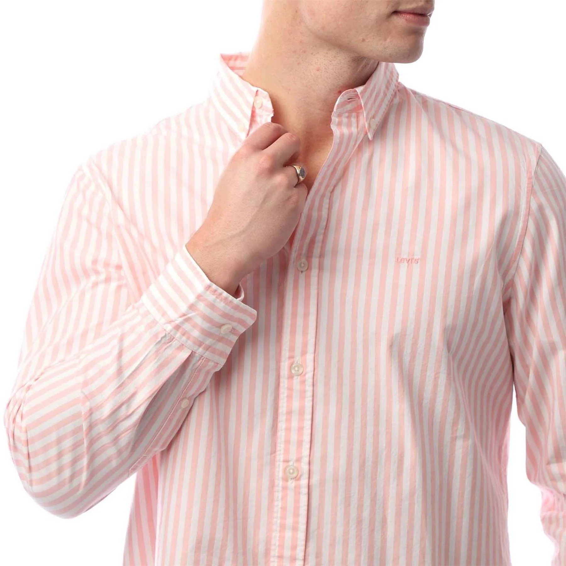 Levis Dean Street Long Sleeve Patterned Shirt - Image 3