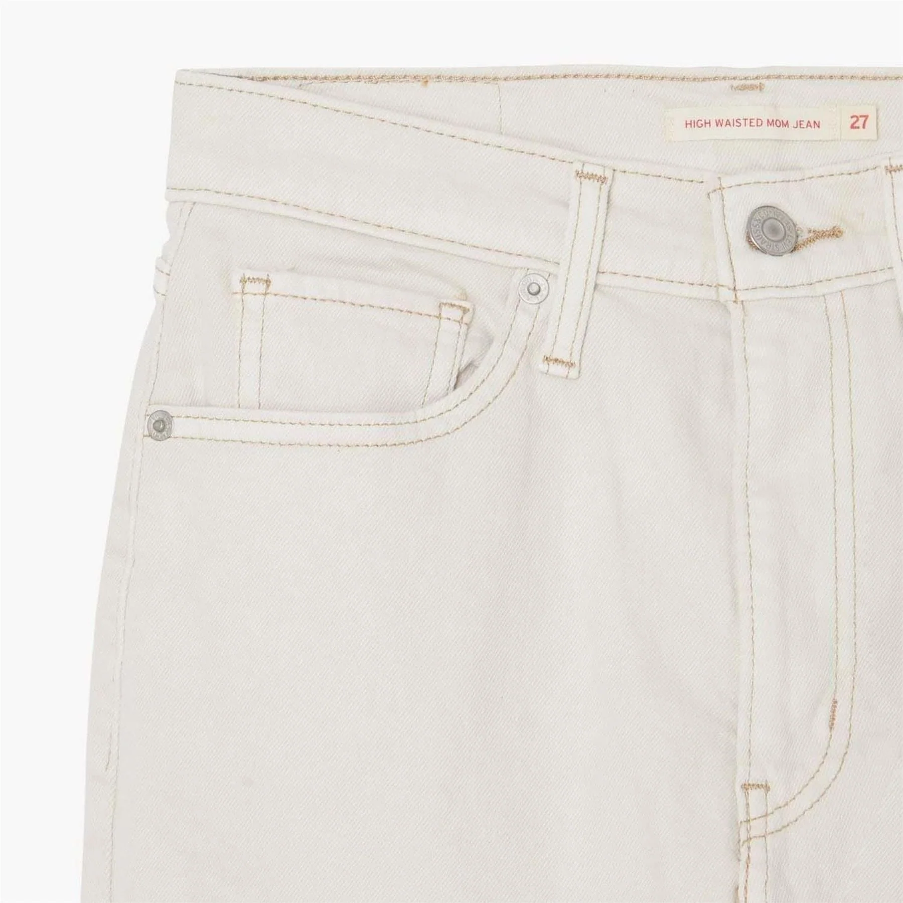Levis High Waisted Mom Bootcut Jeans - Image 3