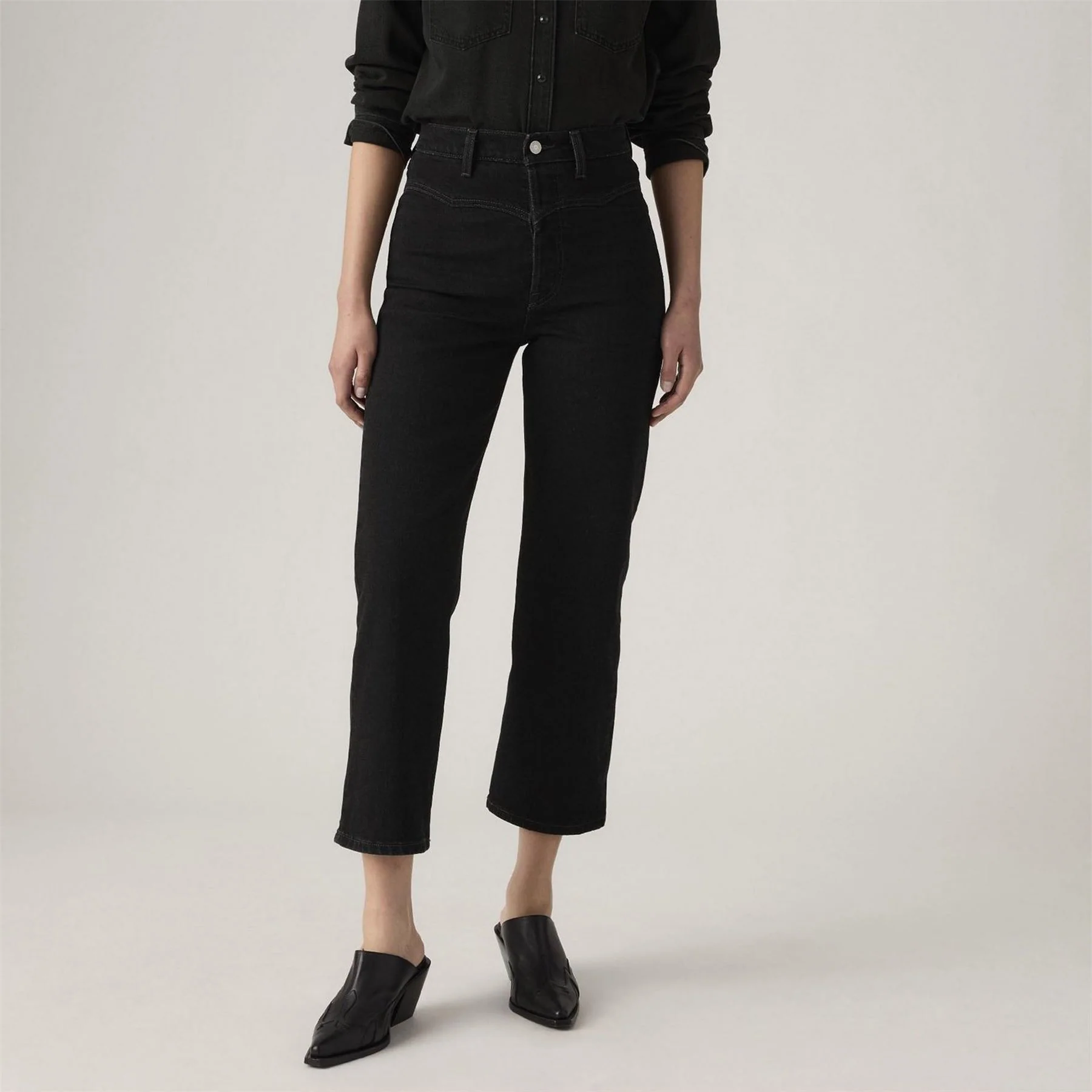 Levis Ribcage Straight Fit Jeans - Image 2