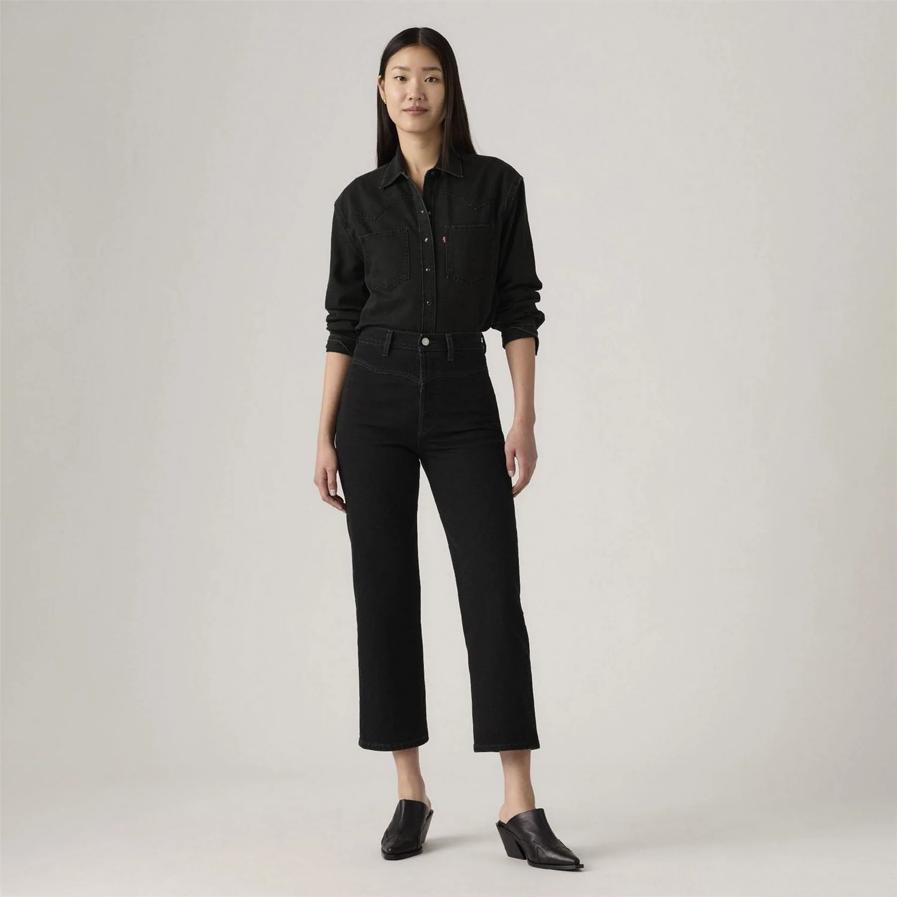 Levis Ribcage Straight Fit Jeans - Image 4