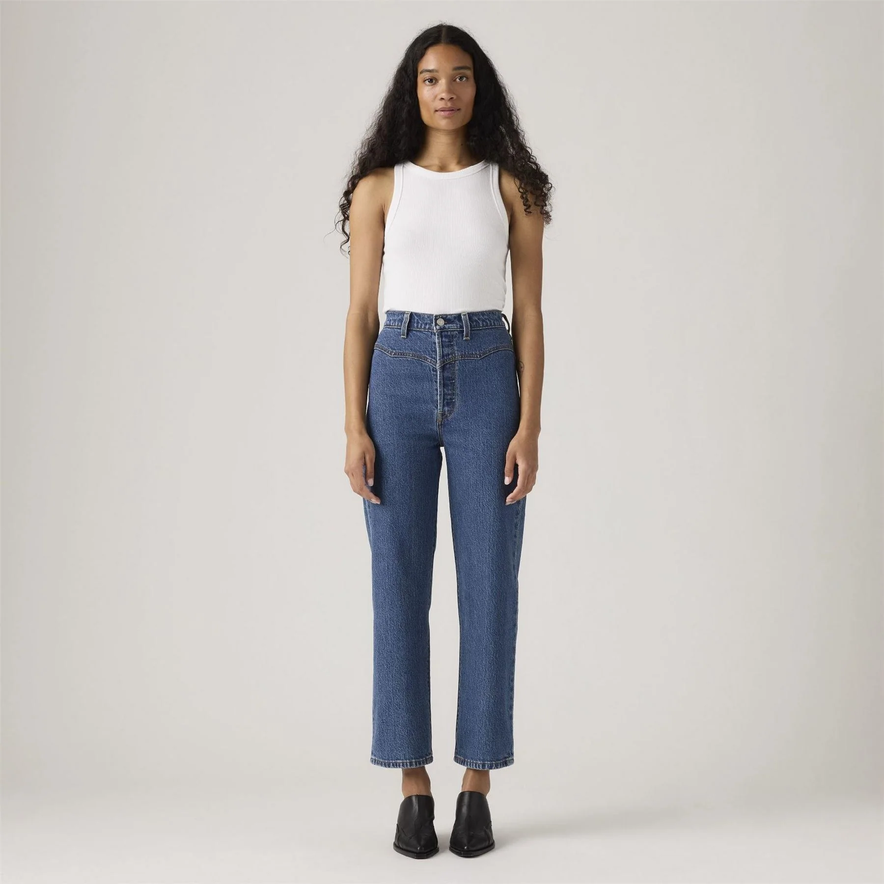 Levis Ribcage Straight Fit Jeans - Image 8