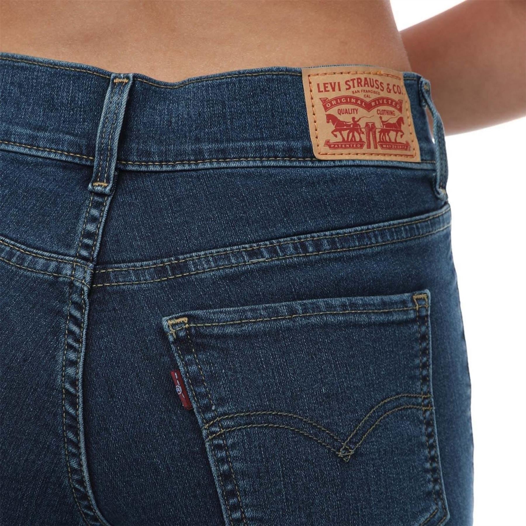 Levis 311 Shaping Skinny Slit Hem Jeans - Image 3