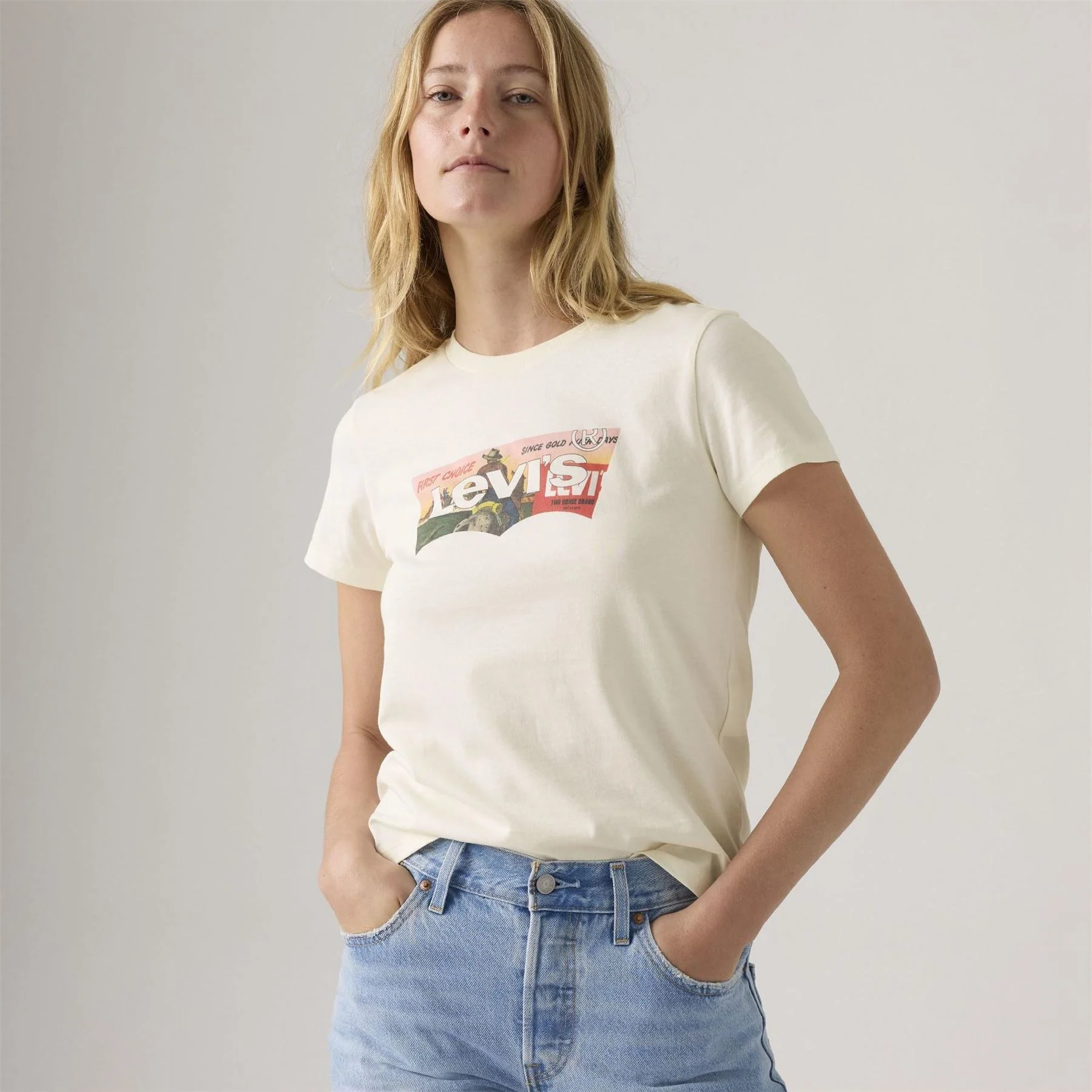 Levis The Perfect Tee Core Batwing T - Image 4