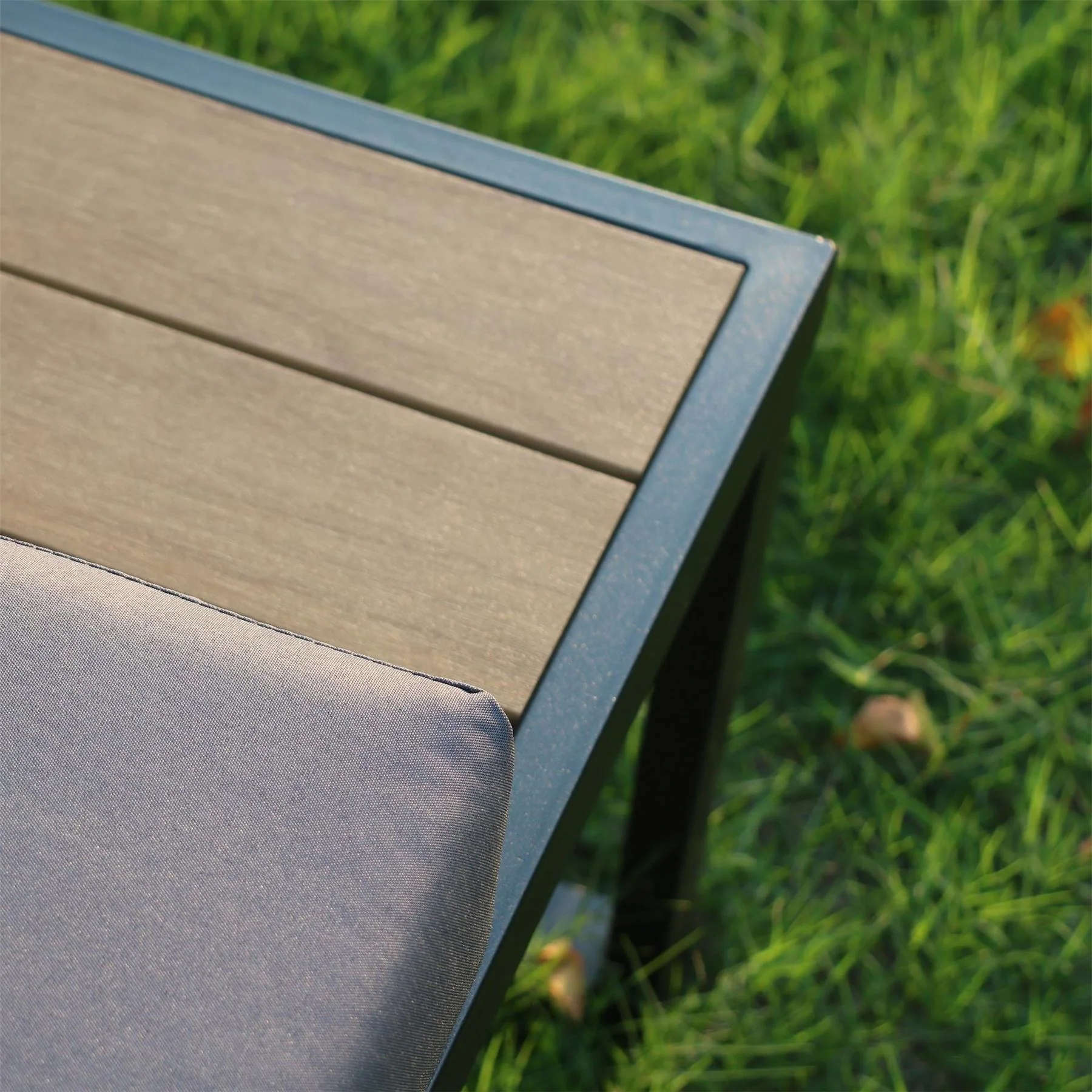 Linea Piece L Shaped Weather Resistant Garden Furniture Set - Image 4