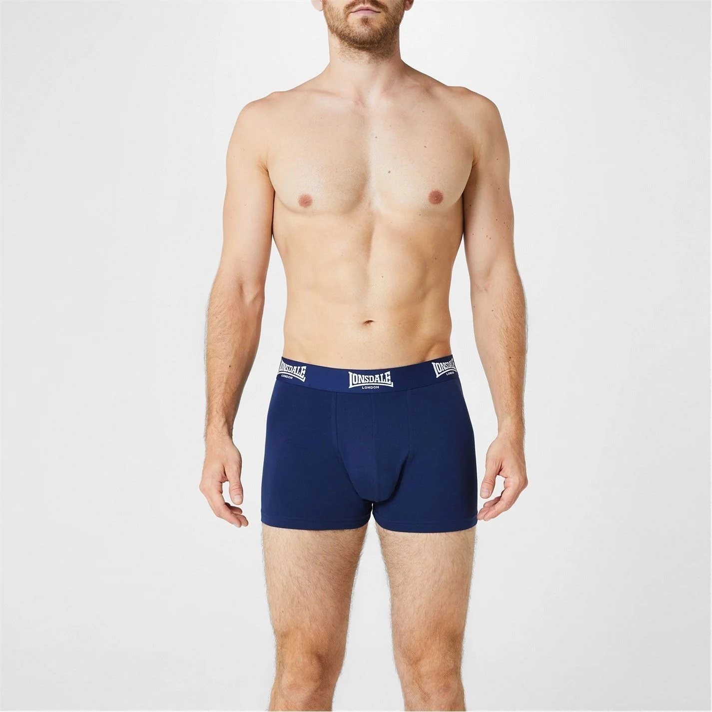 Lonsdale Trunk Shorts 2 Pack Mens - Image 2