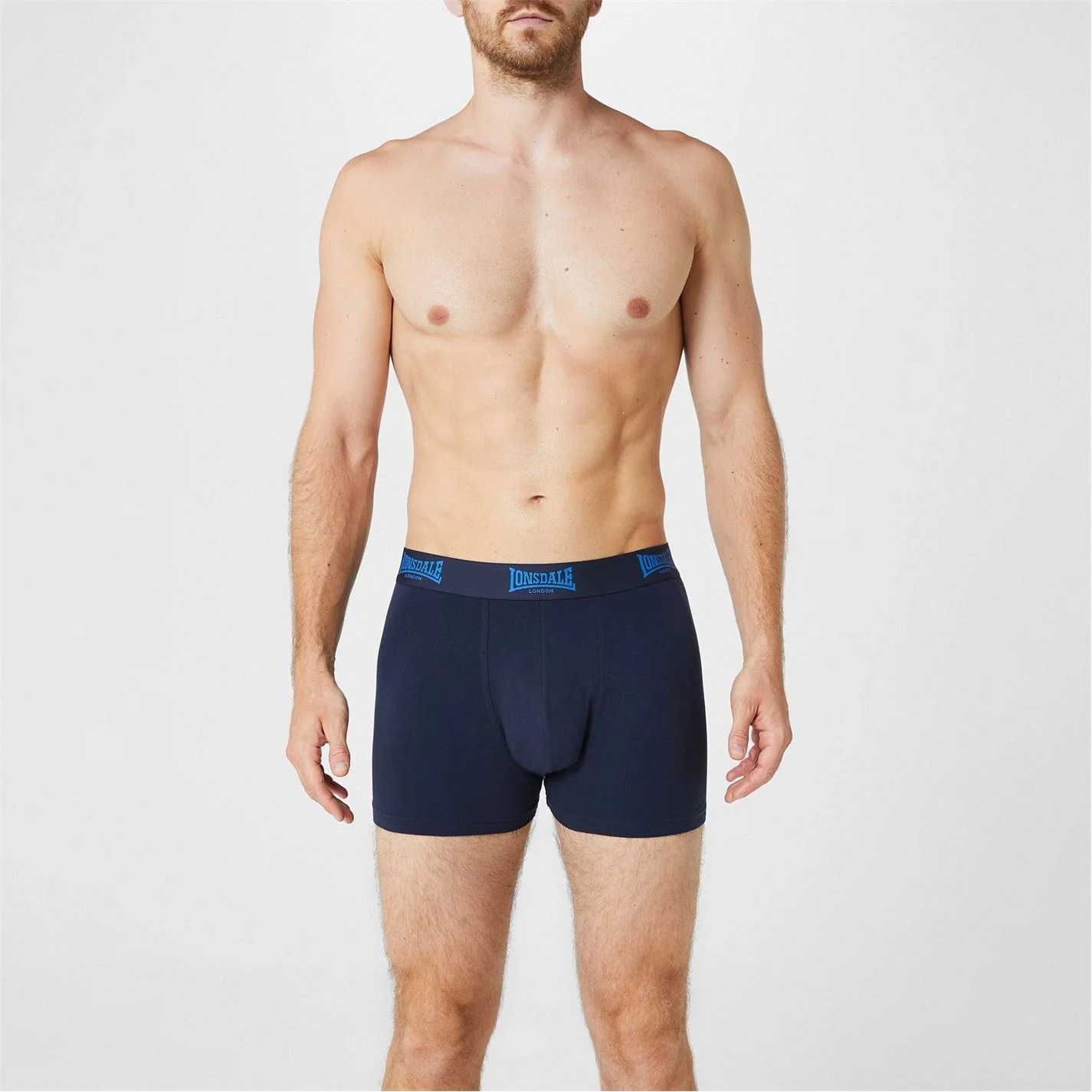 Lonsdale Trunk Shorts 2 Pack Mens - Image 28