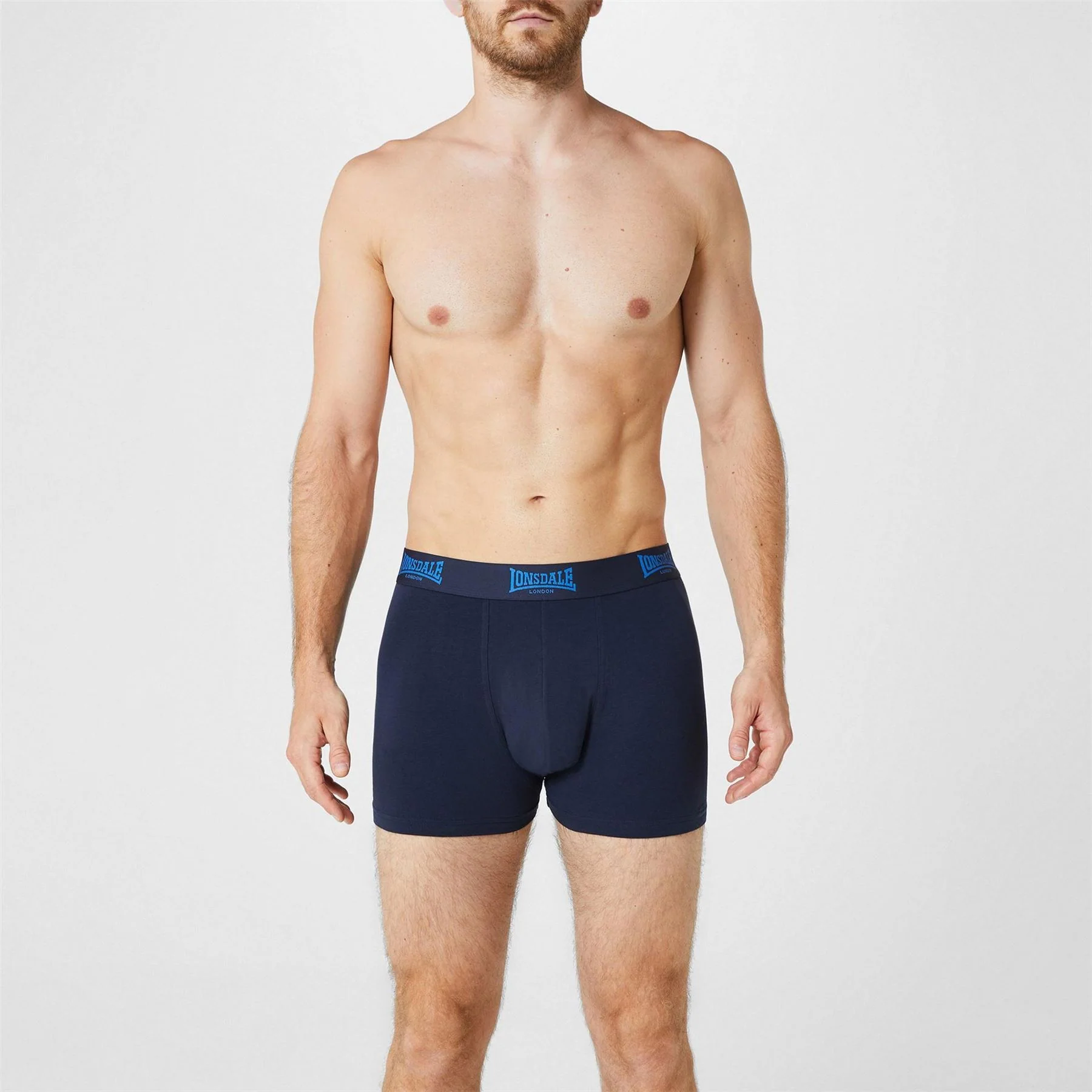 Lonsdale Trunk Shorts 2 Pack Mens - Image 63