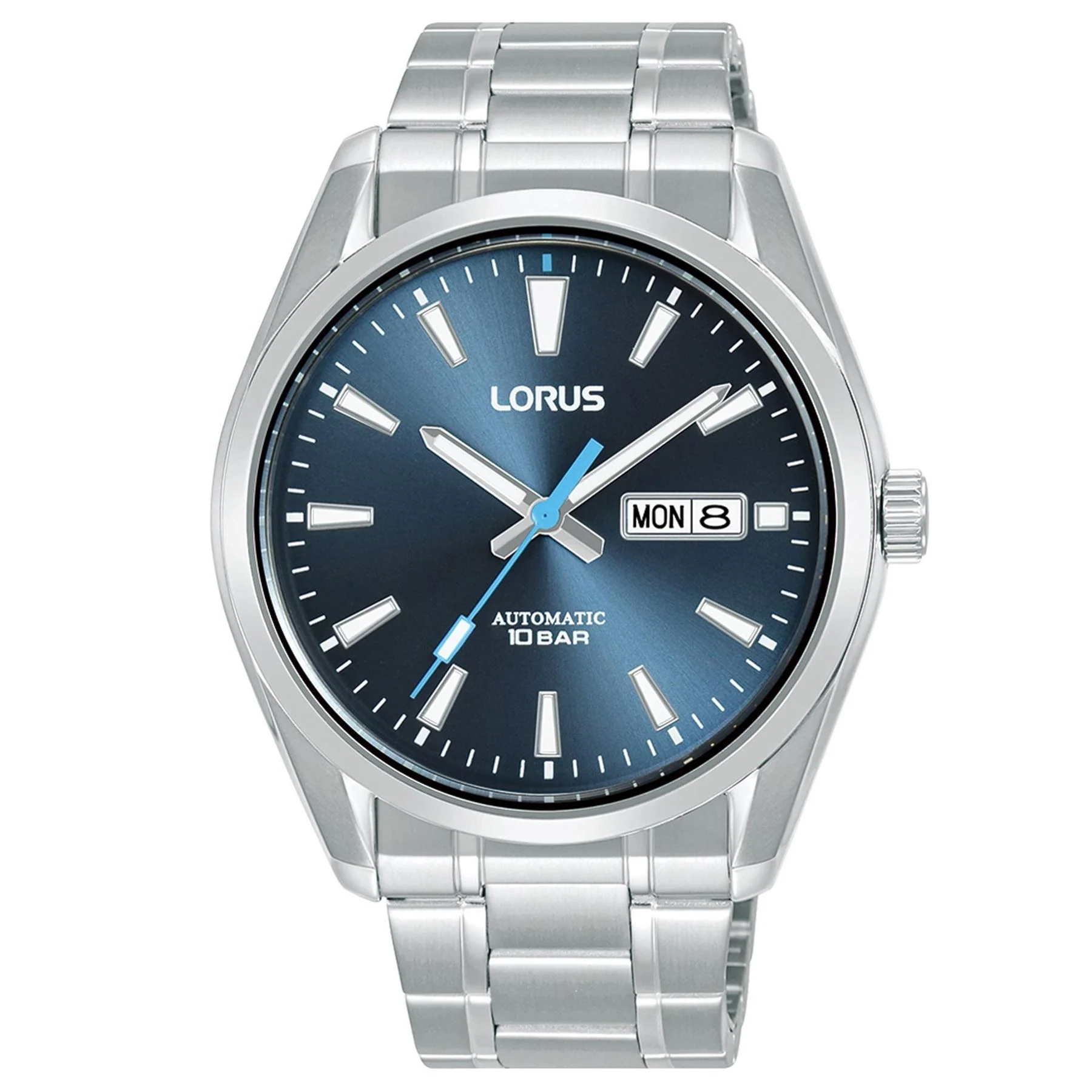 Lorus Automatic 51 Steel Jubilee Strap Analogue Watch - Image 6