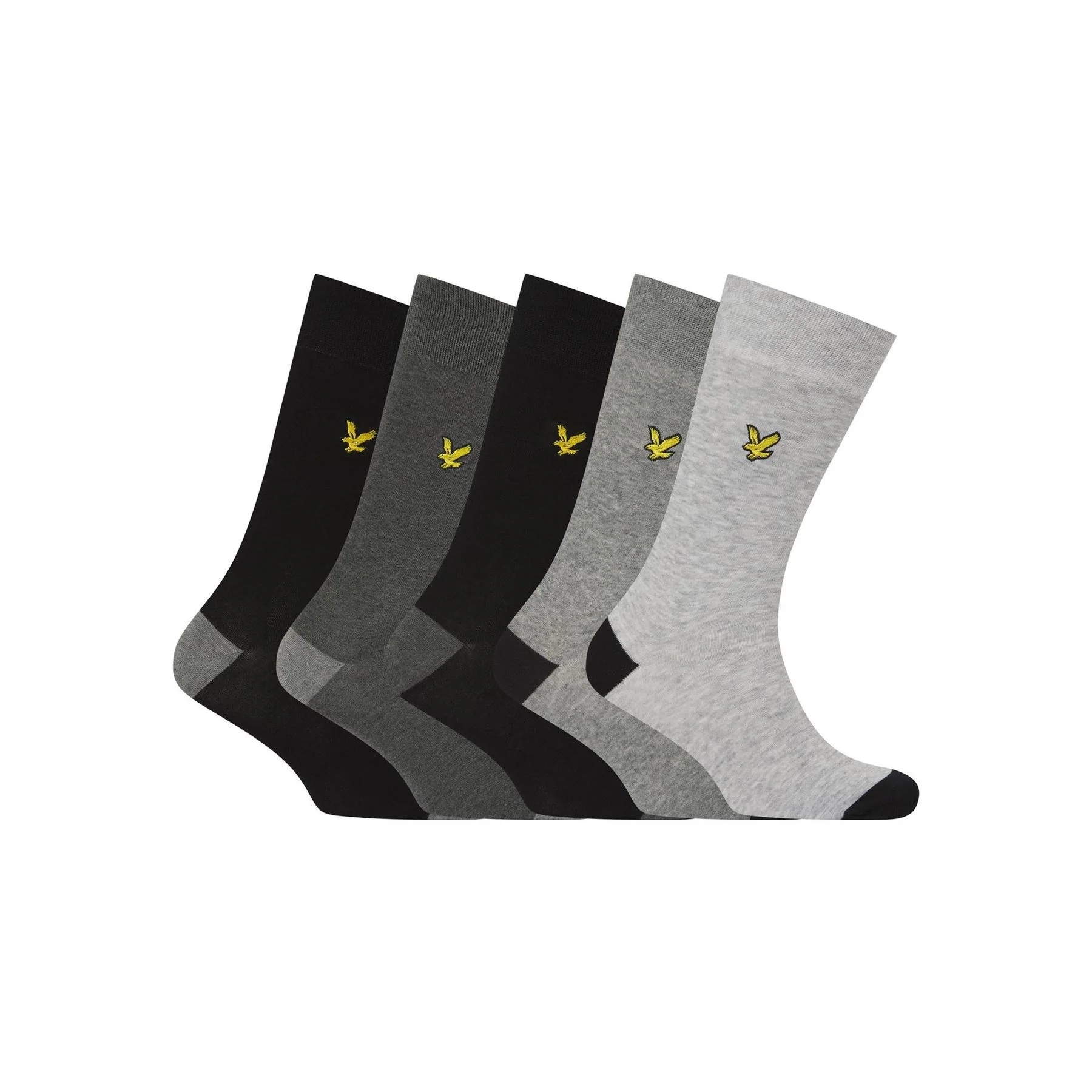 Lyle and Scott 5P Cntrst Socks Sn63