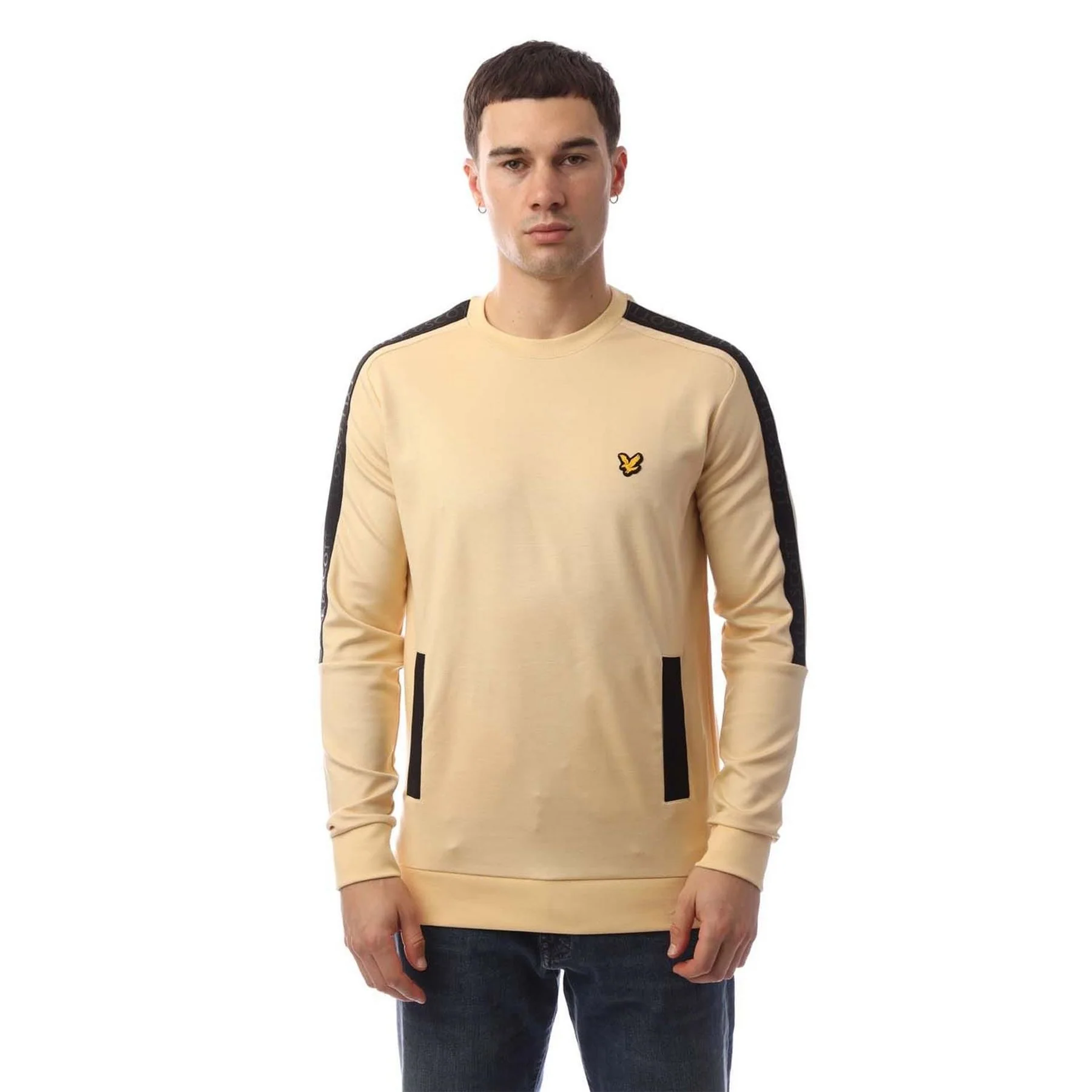 Lyle and Scott Branded Crew Sweatshirt