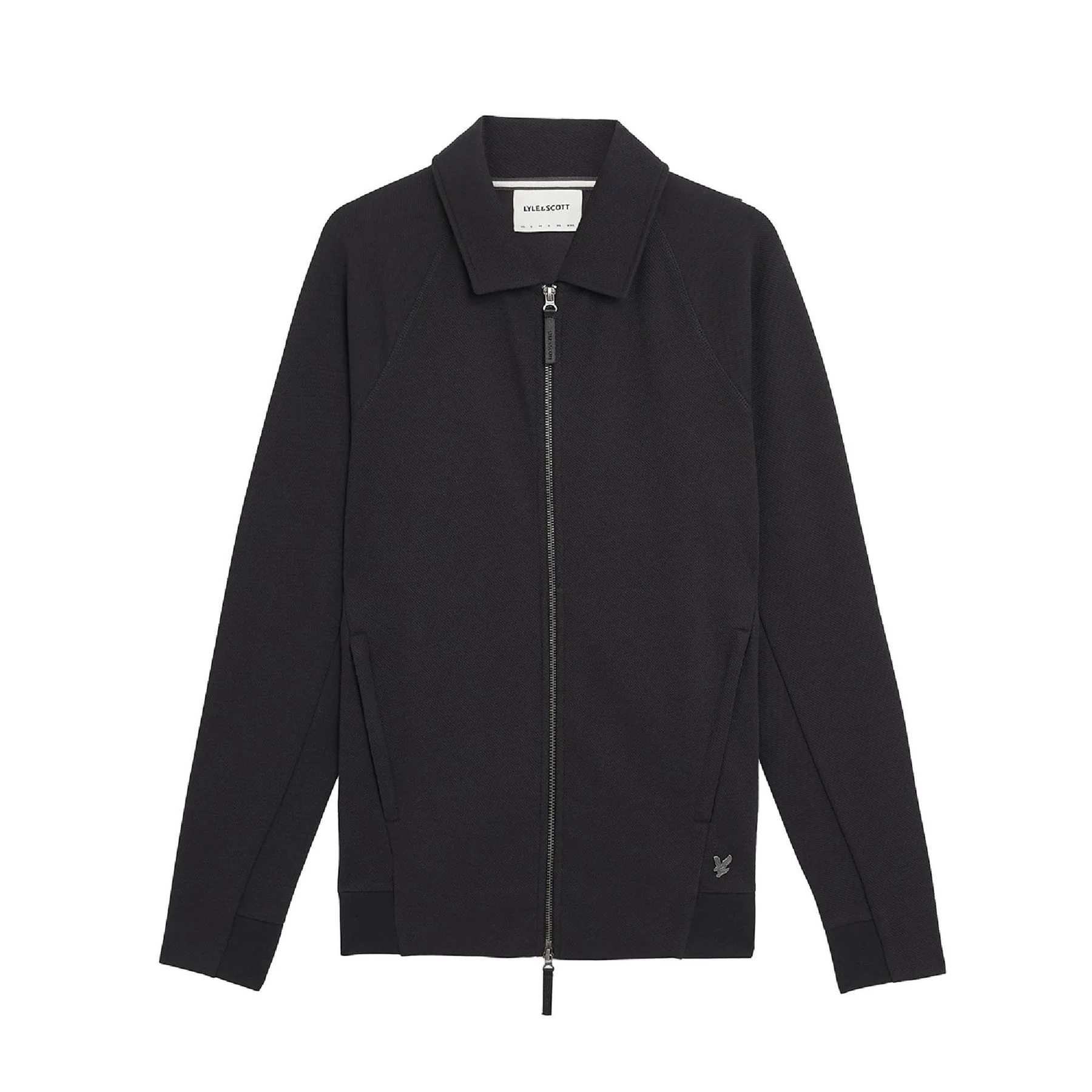 Lyle and Scott Interlock Collared Zip Through