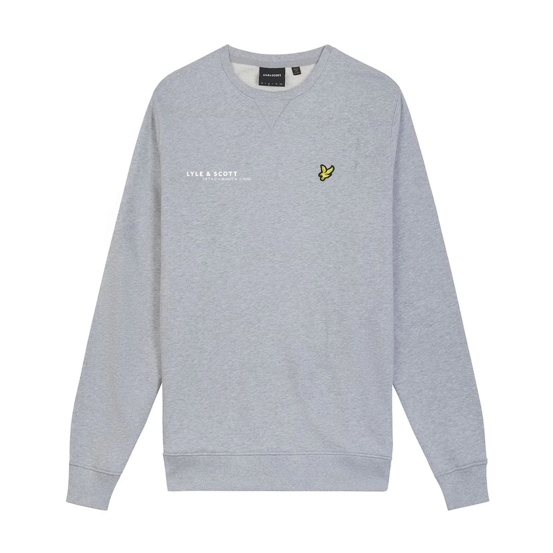 Lyle and Scott Ordinate Print Crewneck Sweatshirt - Image 5