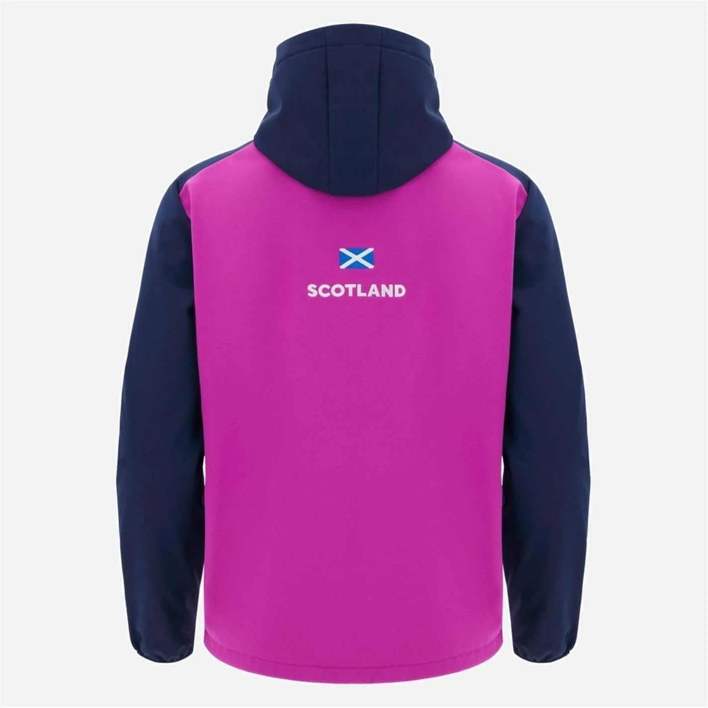 Macron Scotland Rugby World Cup 2025 Long Sleeve Hooded Softshell Jacket - Image 2