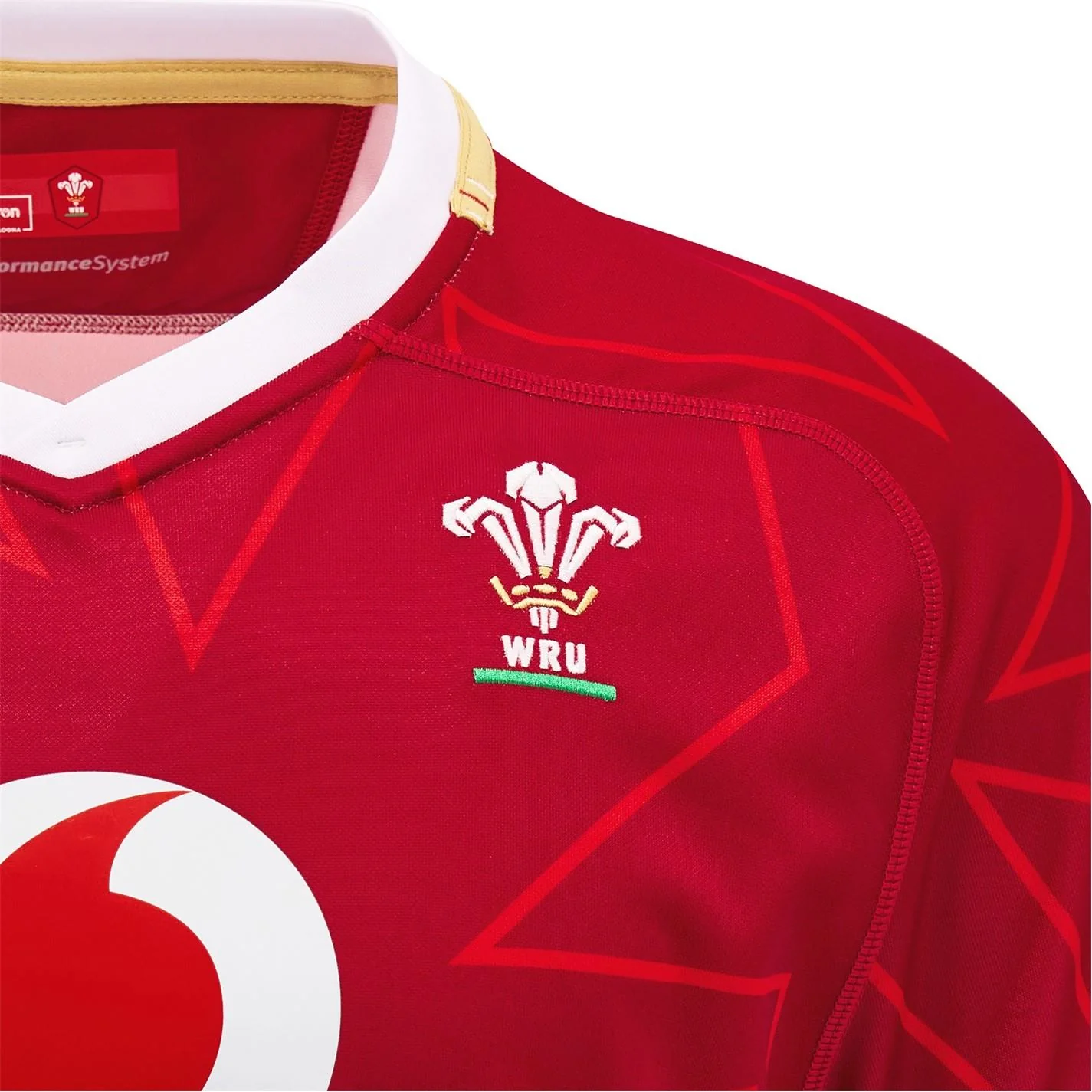 Macron Wales Rugby Home Pathway Shirt 2024 Adults - Image 3