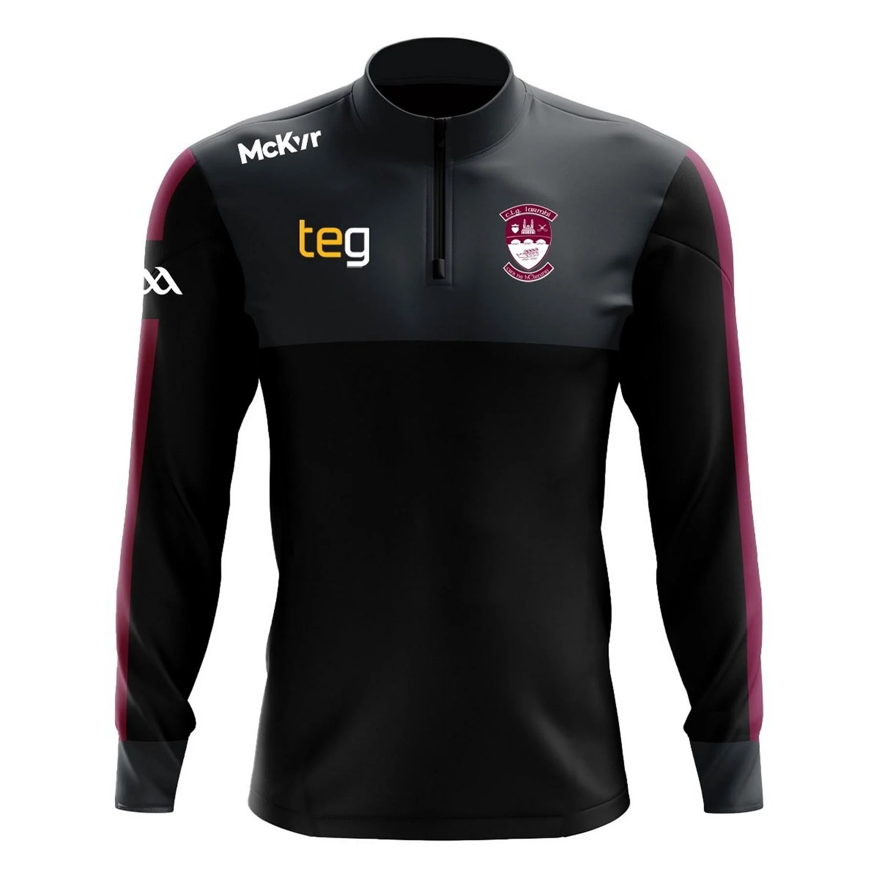 McKeever Sports Westmeath Edge Quarter Zip Top Junior