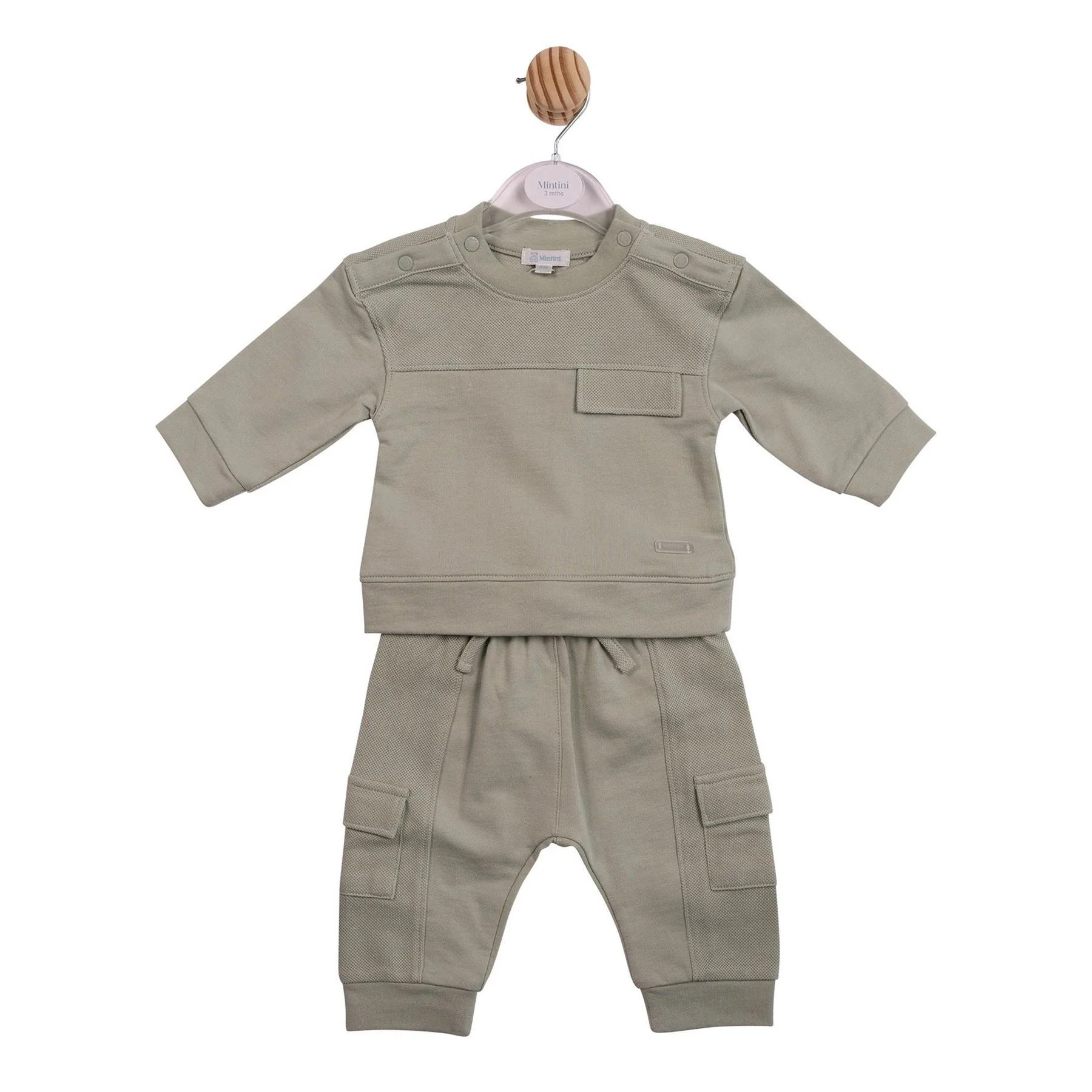 Mintini Baby Jogset Top And Trouser Pyjama Set