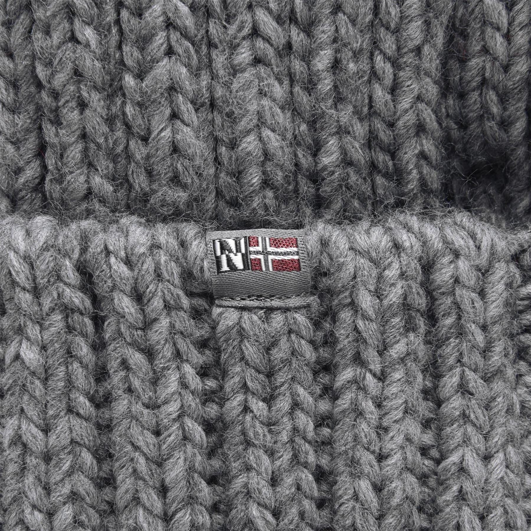 Napapijri Semiury Bobble Beanie Hat - Image 3