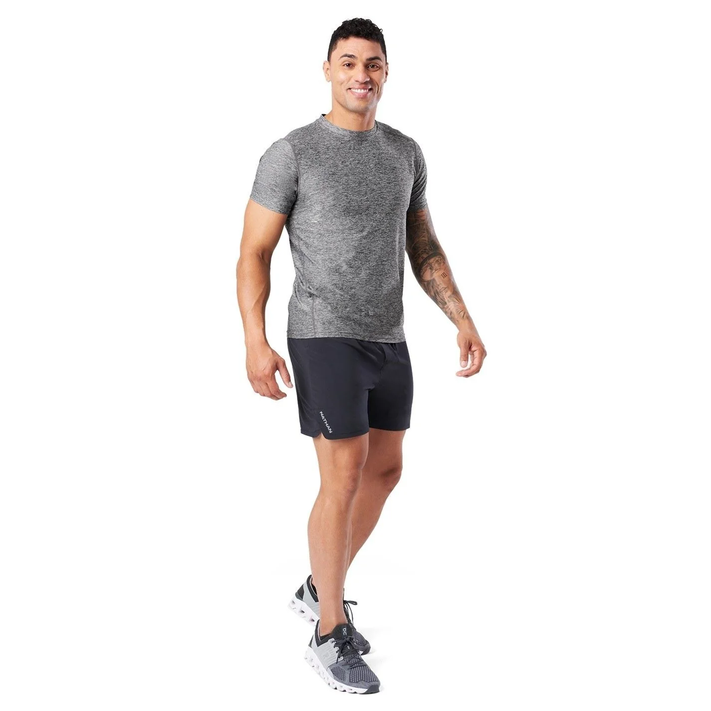 Nathan Qualifier Short Sleeve Performance Running Top - Image 11