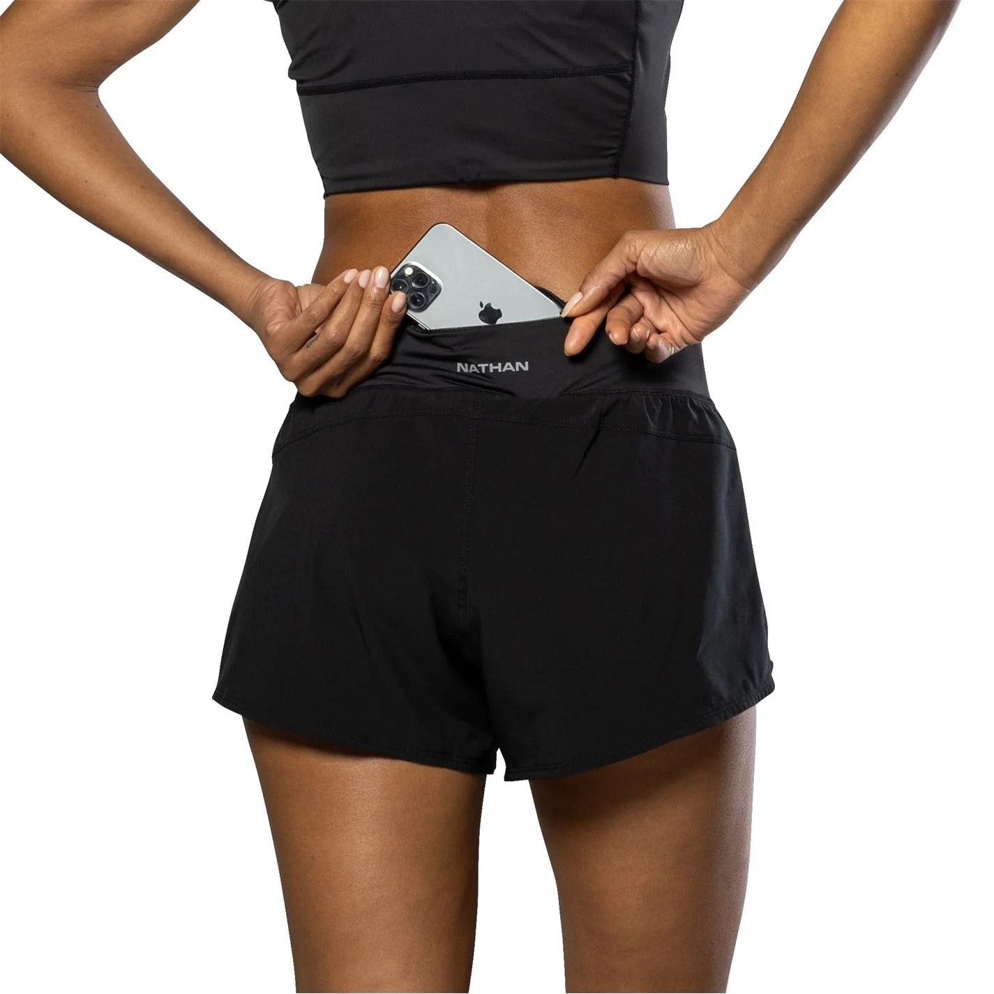 Nathan Stride Bermuda Shorts with Elasticated Waistband - Image 5