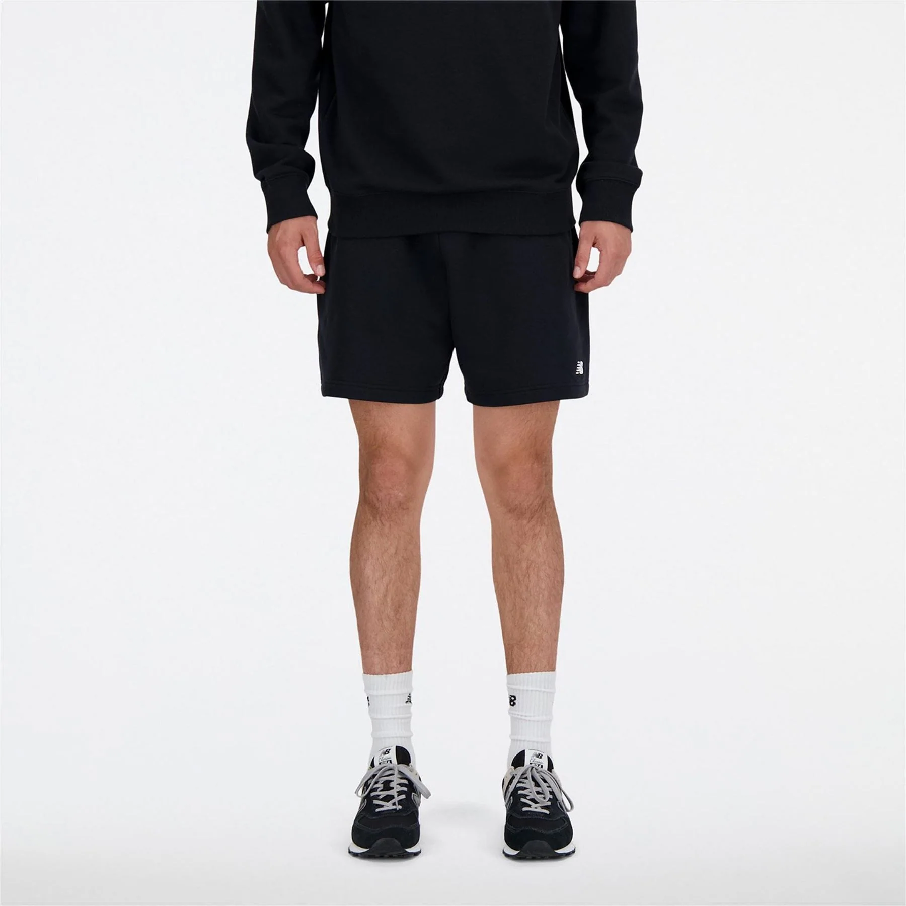 New Balance Fleece Jogger Shorts