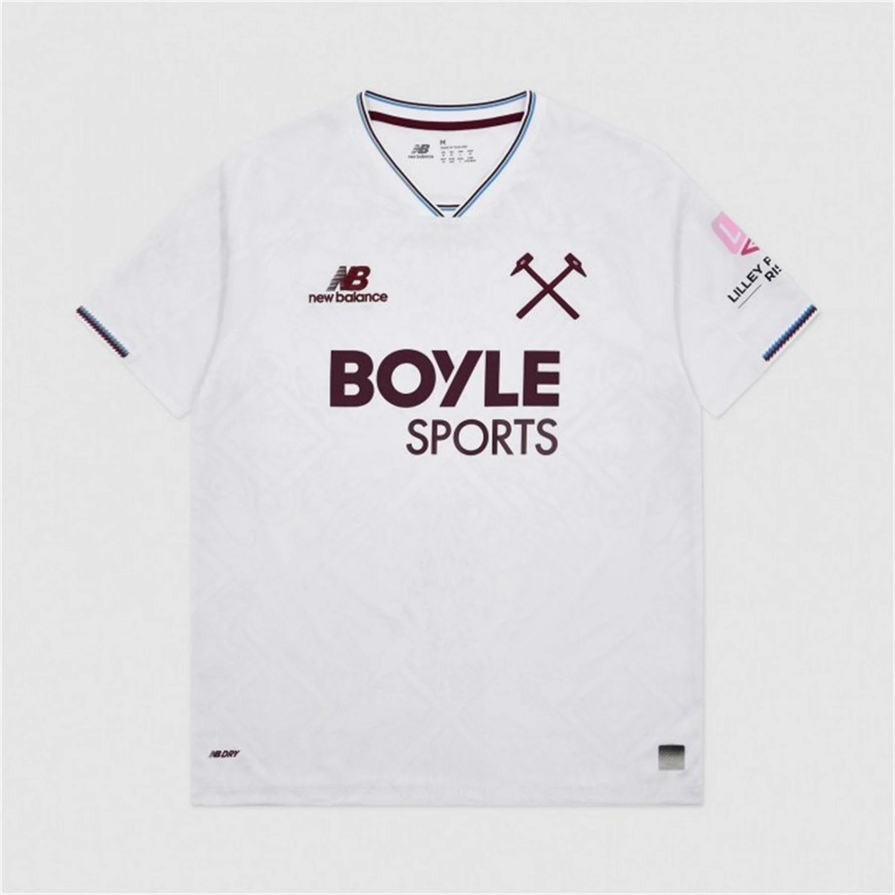 New Balance Mens Ham United Away Shirt 2026 27