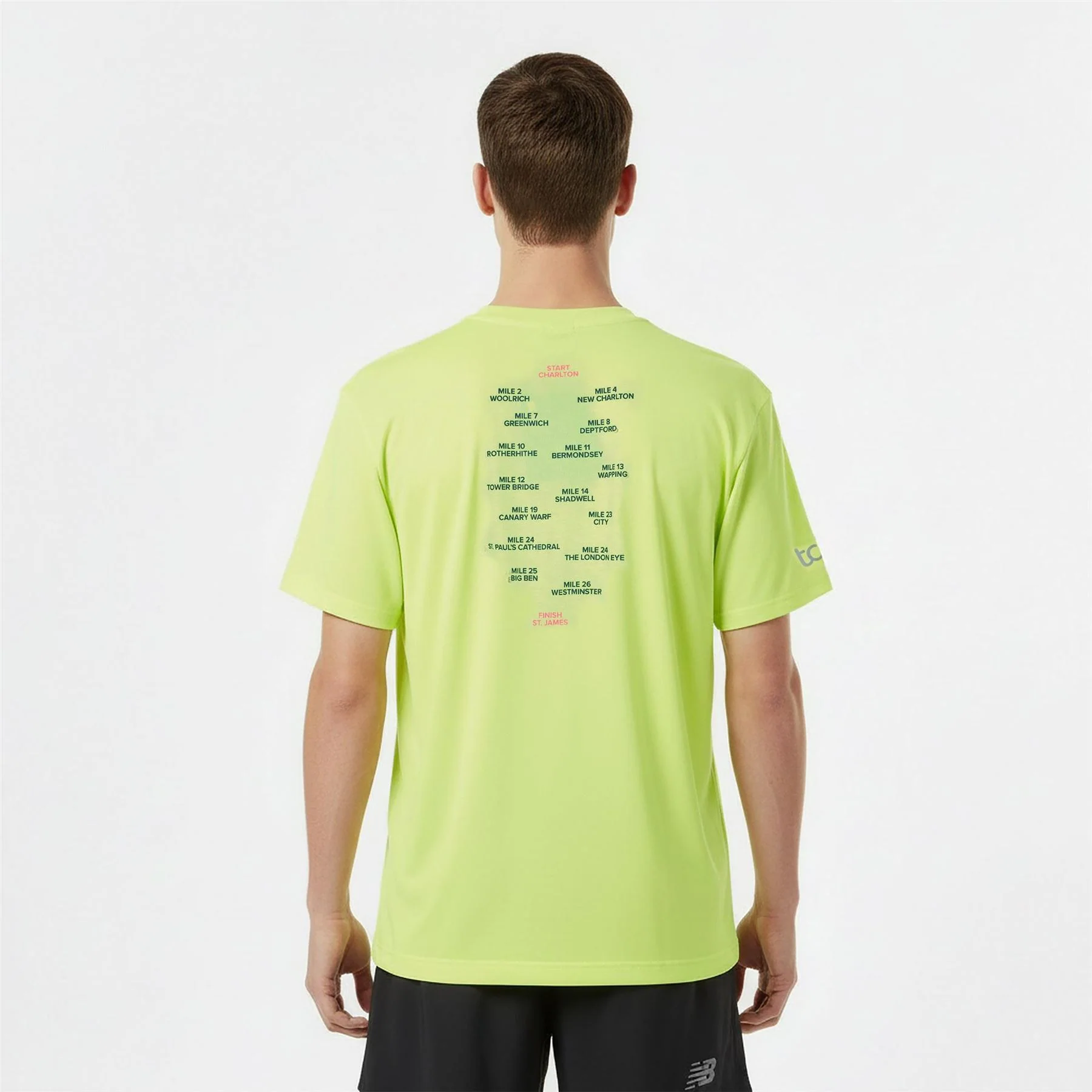 New Balance Short Sleeve Performance Running Top - Image 4