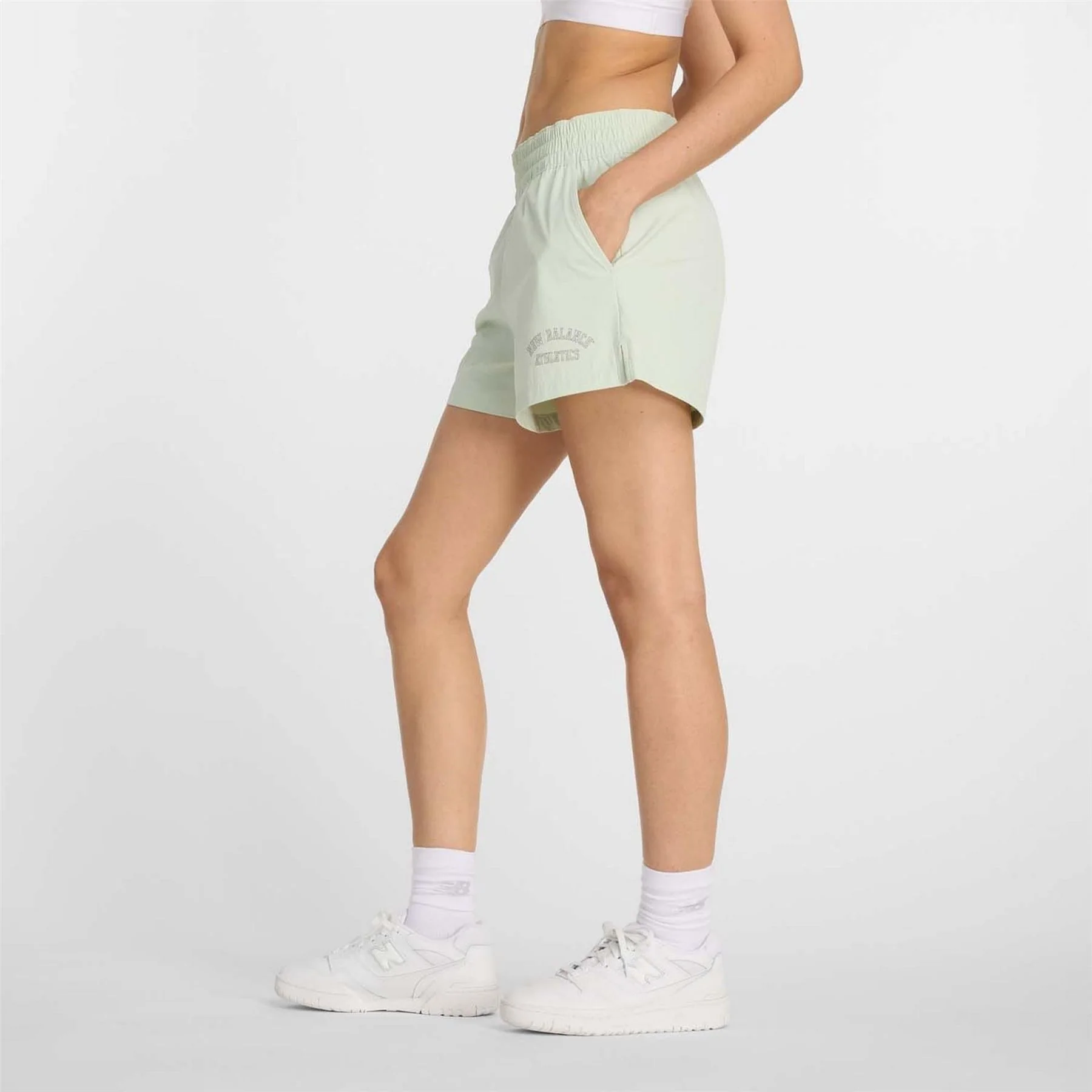 New Balance Stretch Woven Pocket Shorts - Image 2