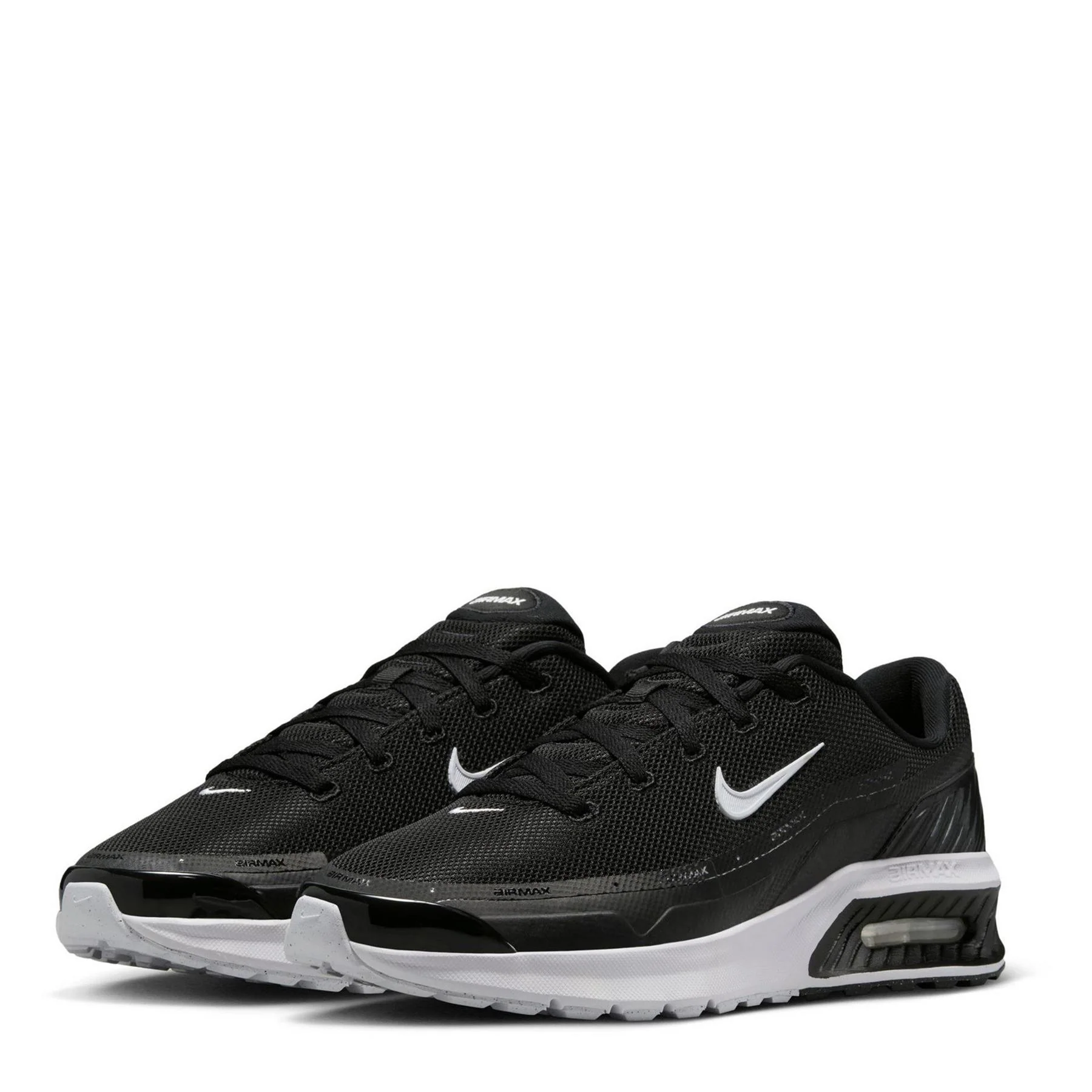 Nike Air Max Low Top Round Toe Flat Heel Sneakers - Image 7