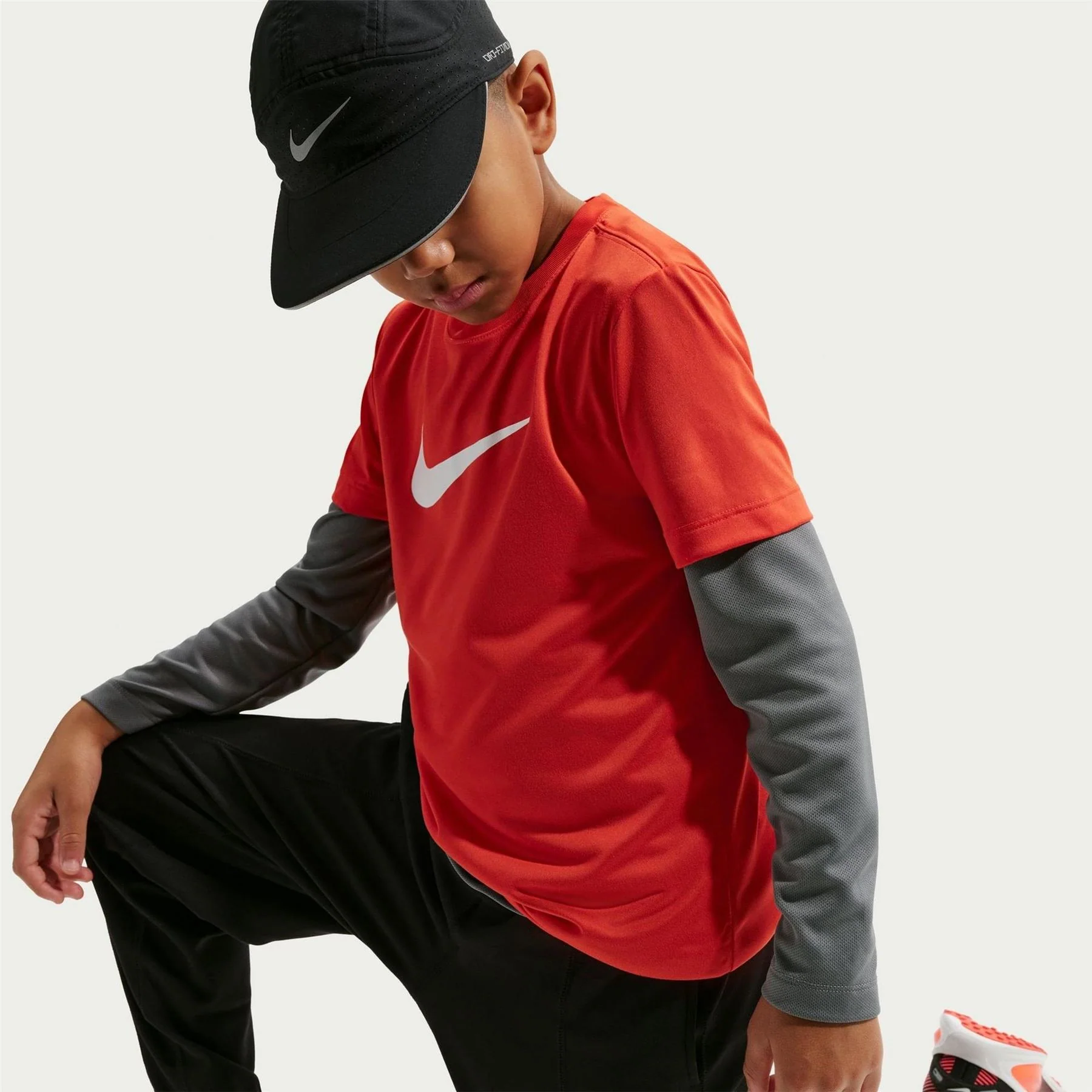 Nike Fleece Tracksuit Bottoms - Image 3