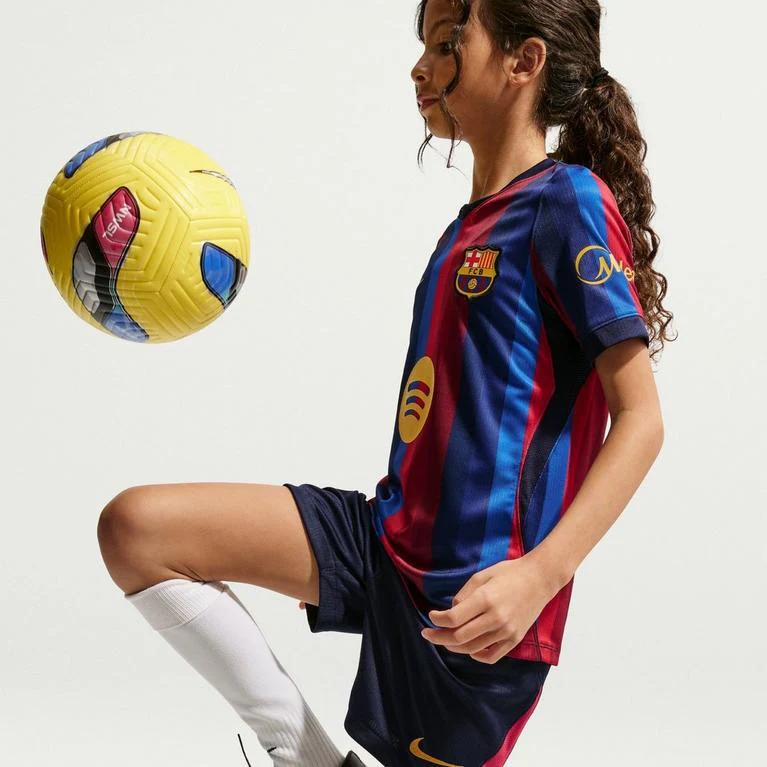 Nike Barcelona Home Short 2026 27 Juniors - Image 4