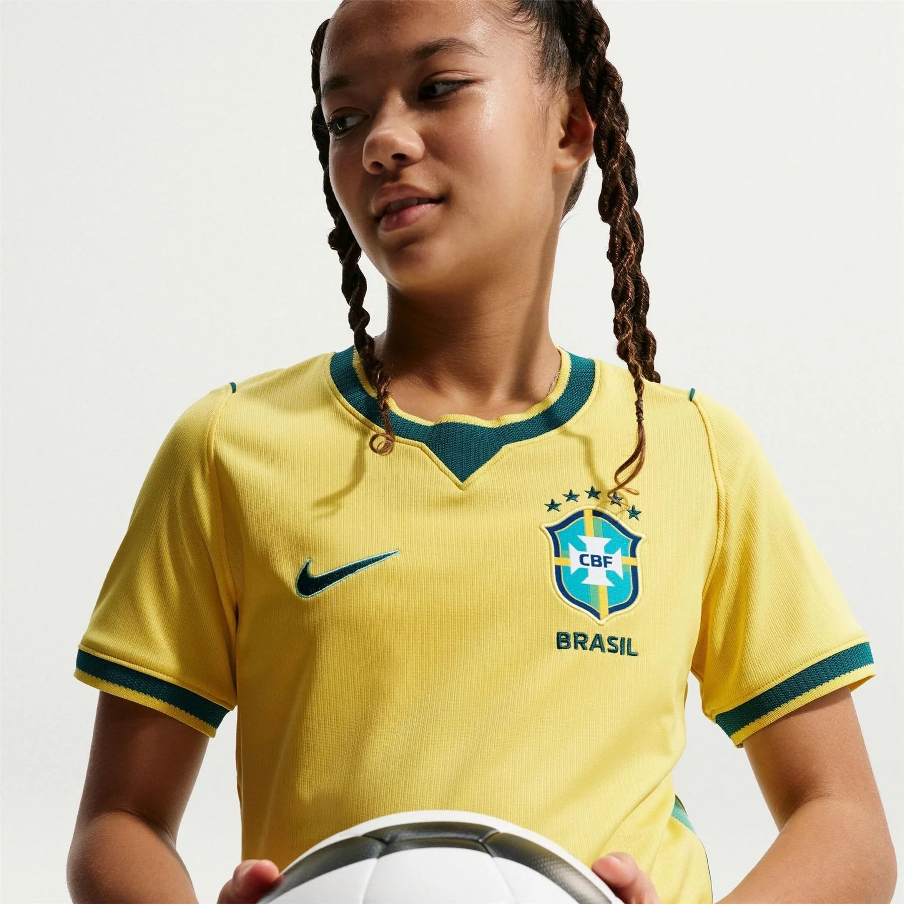 Nike Brazil International Football Shirt - Image 5