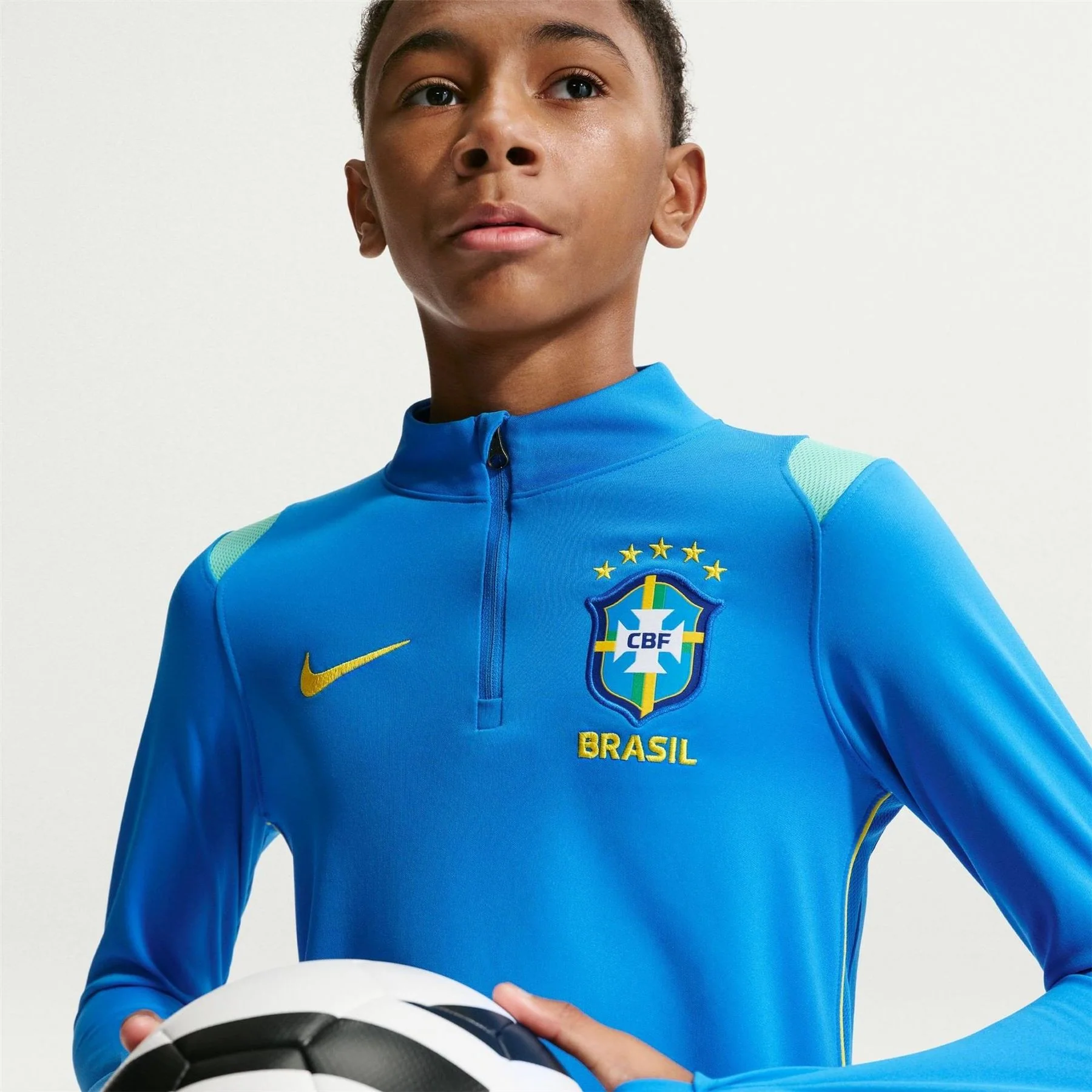 Nike Brazil International Licensed Drill Top - Image 3