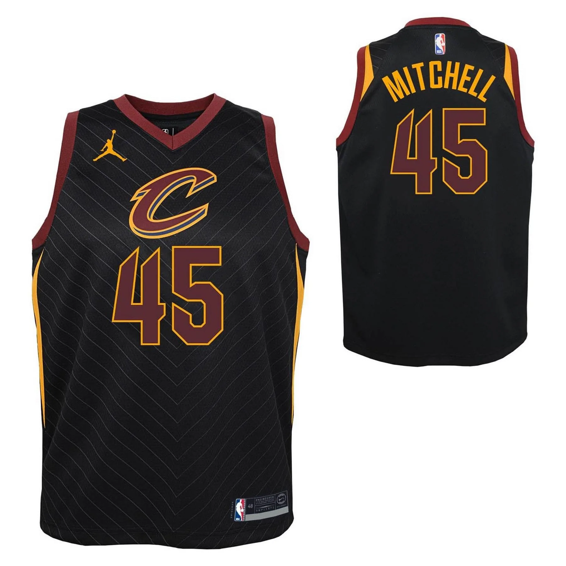Nike Cavaliers Mitchell #45 Jersey - Image 3