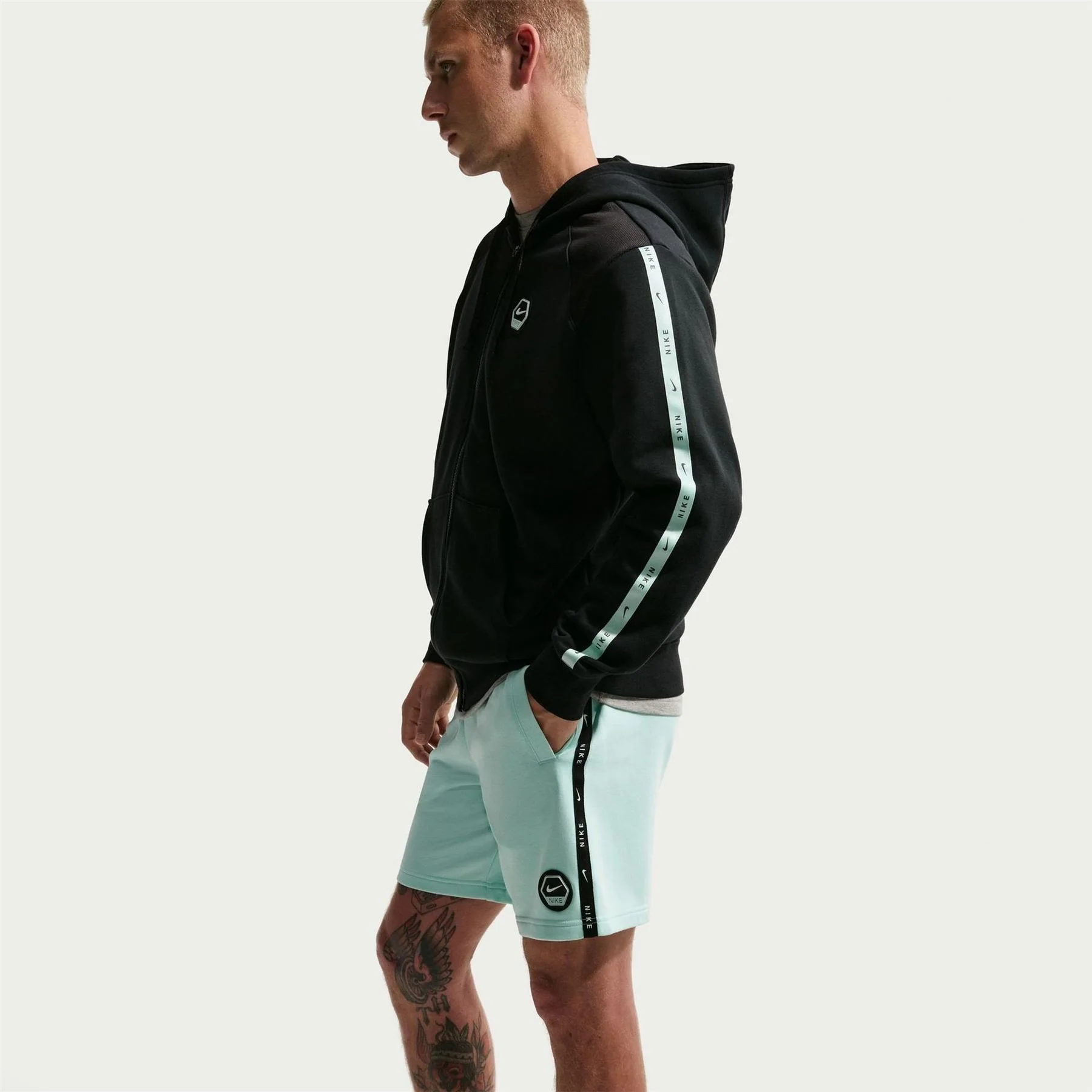 Nike Fleece Jogger Shorts - Image 3