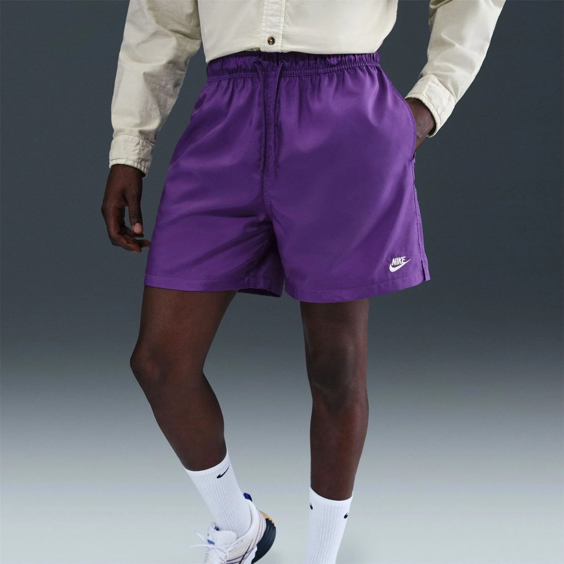 Nike Club Flow Woven Tracksuit Shorts - Image 11