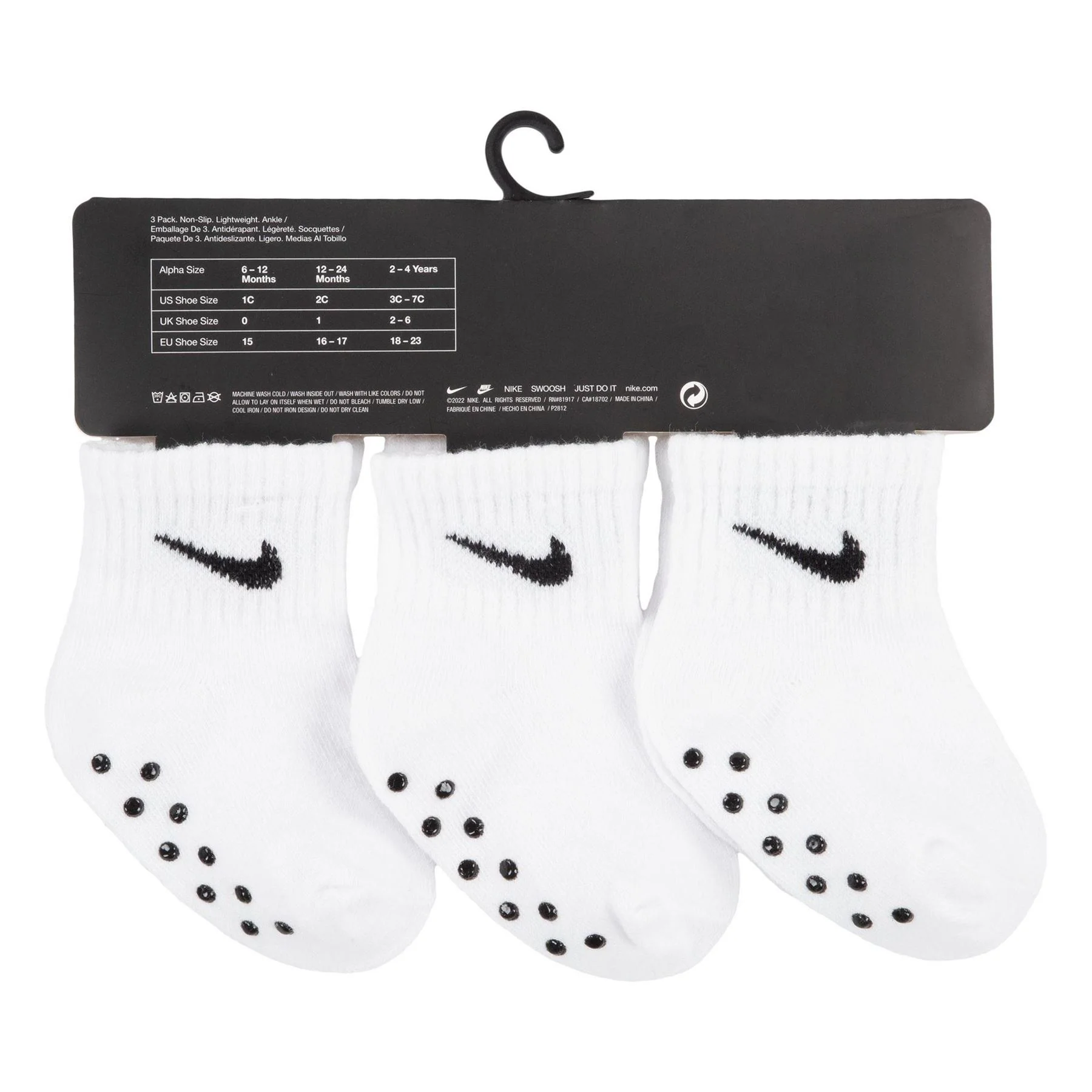 Nike Swoosh Gripper Trainer Socks - Image 4