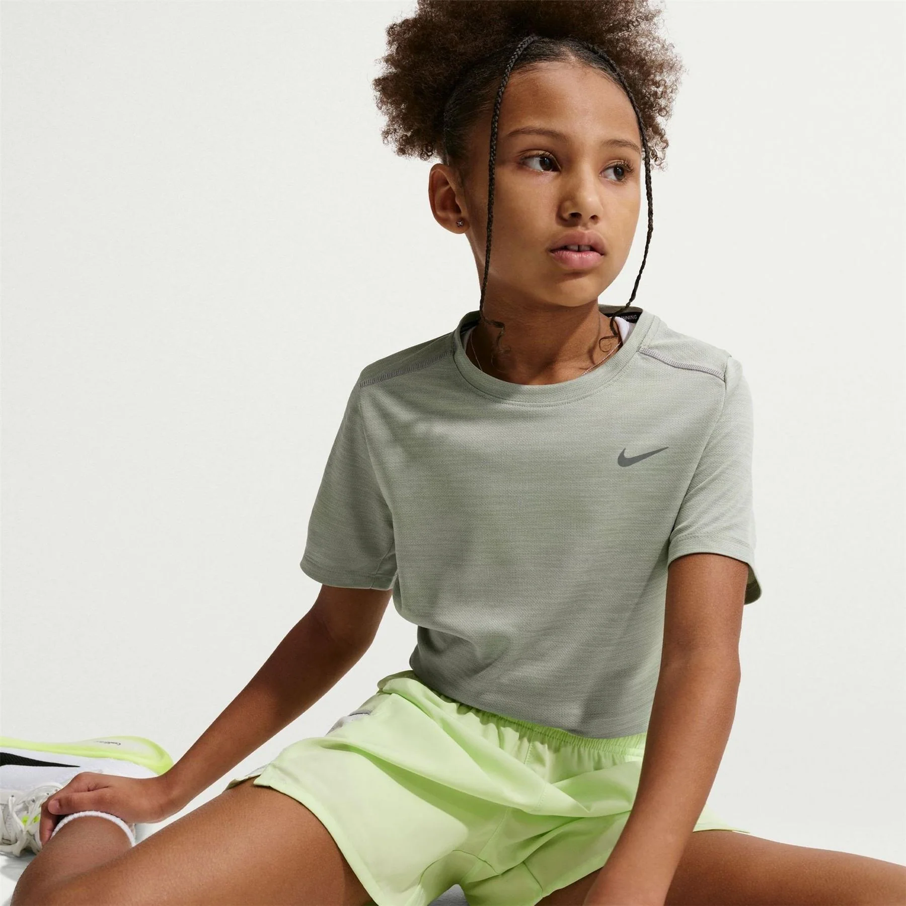 Nike Dri Fit Miler Big Kids (boys) Training Top - Image 74