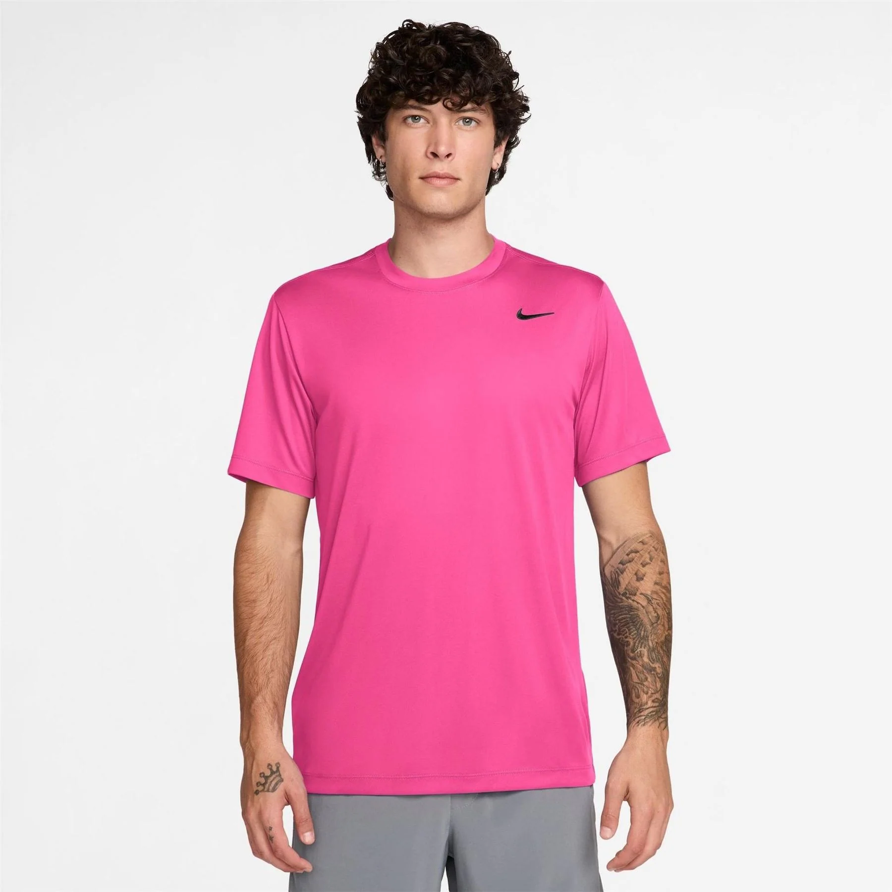 Nike Flex Short Sleeve Performance Gym Top - Image 31