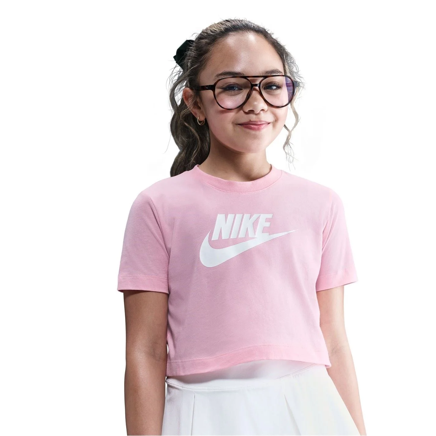 Nike Futura Crew Neck Short Sleeve Boxy Fit T-Shirt - Image 23