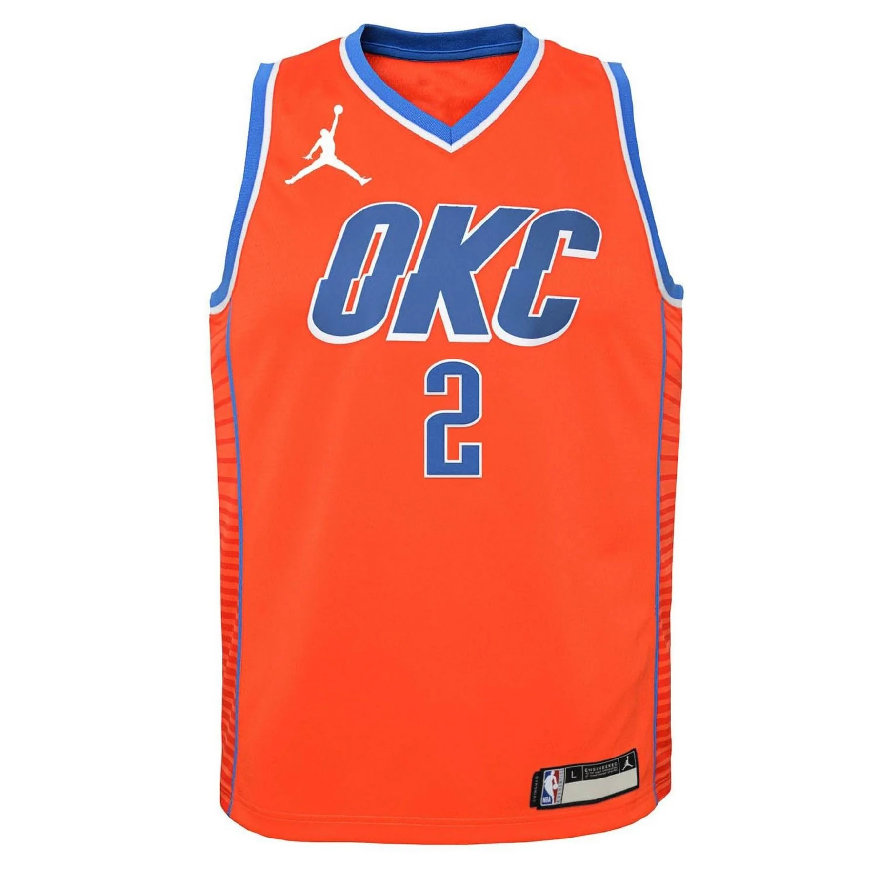 Nike Gilgeous Alexander #2 Jersey