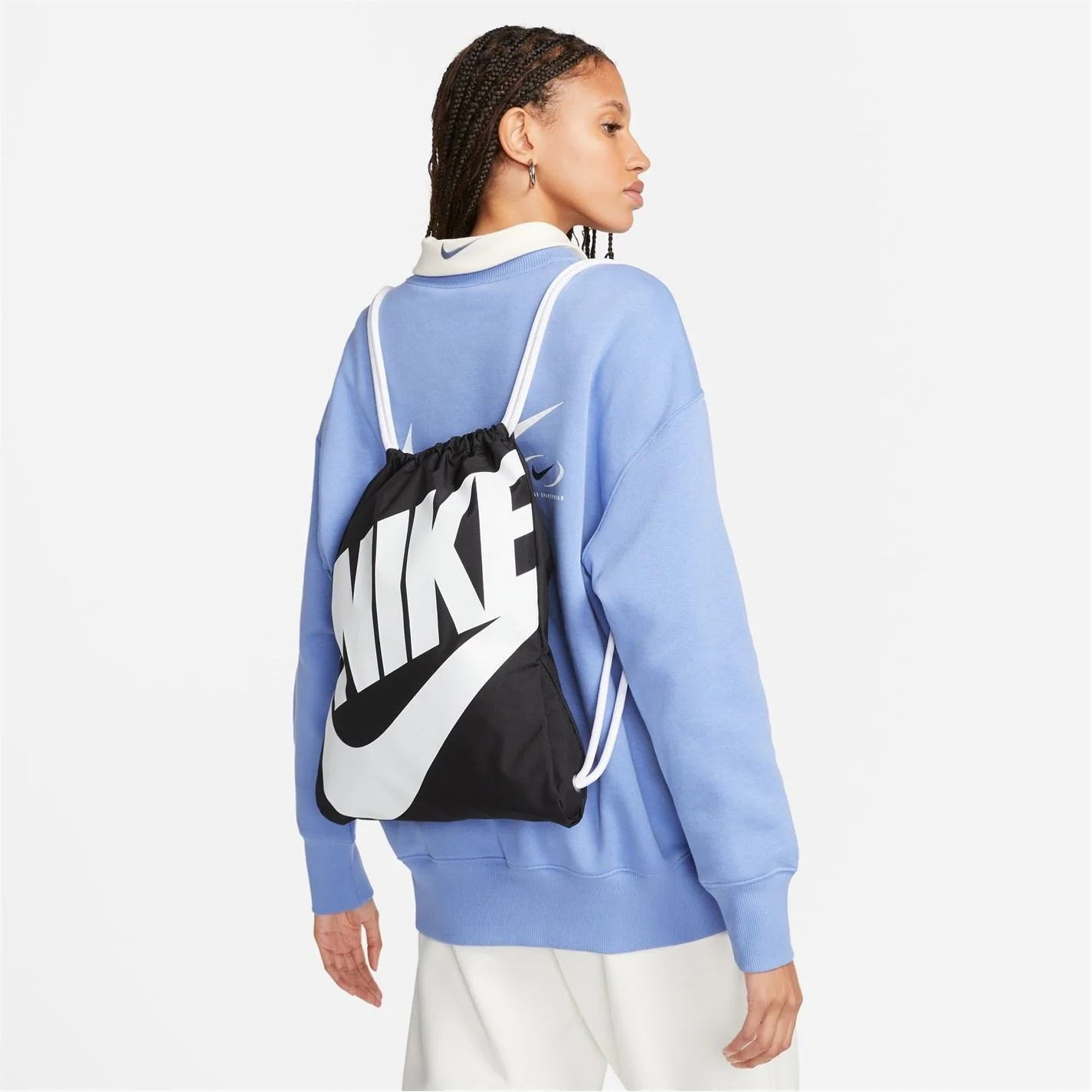 Nike Heritage Gym Sack with Bold Logo - Image 9