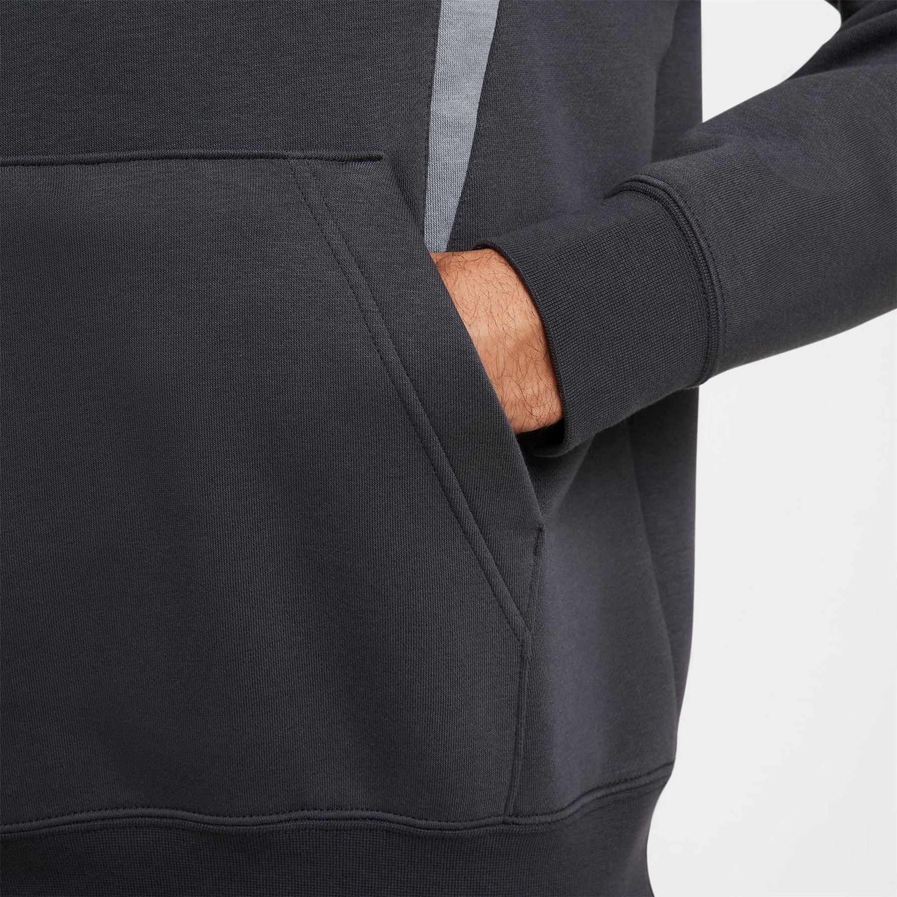 Nike Hooded Relaxed Fit Long Sleeve Sweatshirt - Image 5