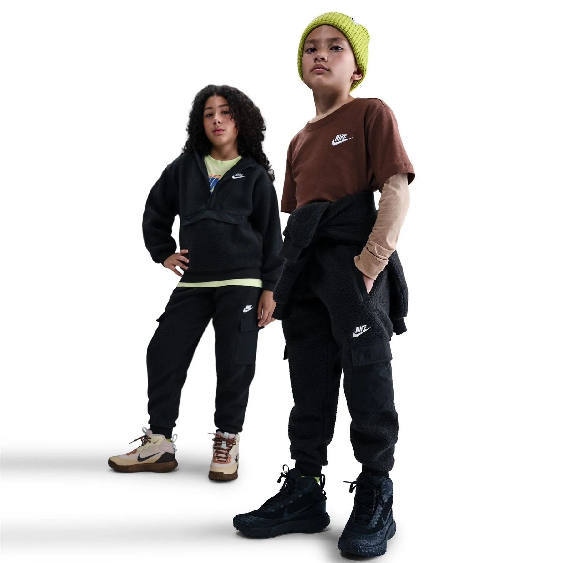 Nike Club Fleece Cargo Joggers - Image 5