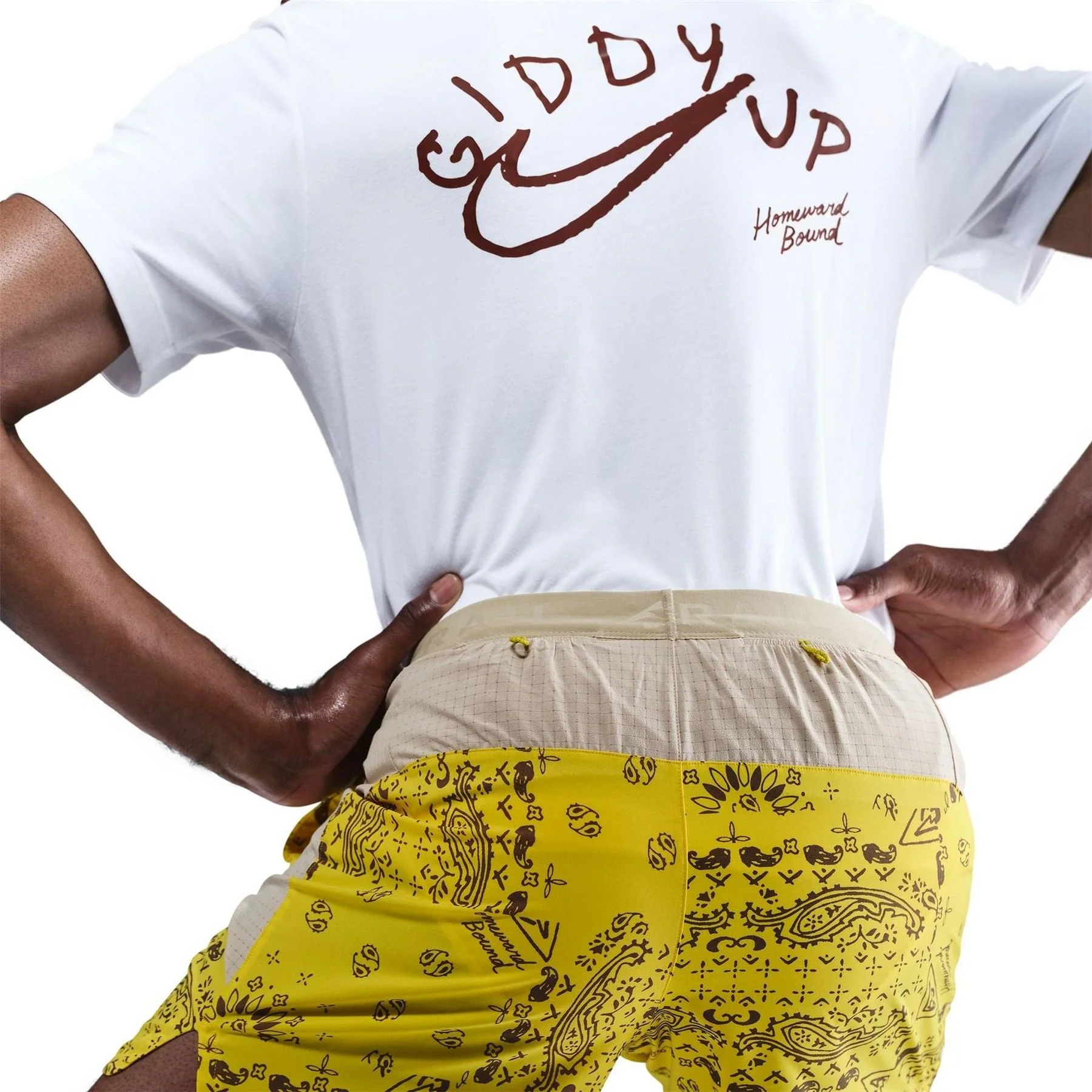 Nike Trail All Over Print Running Shorts - Image 2