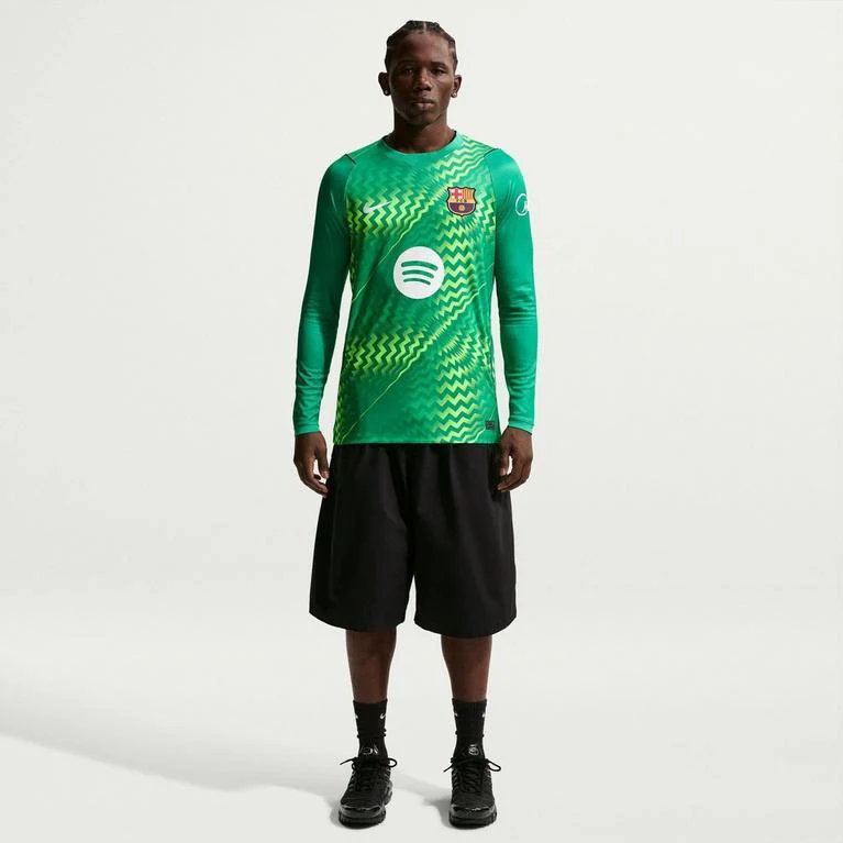 Nike Mens Barcelona Home Goalkeeper Shirt 2026 27 - Image 5